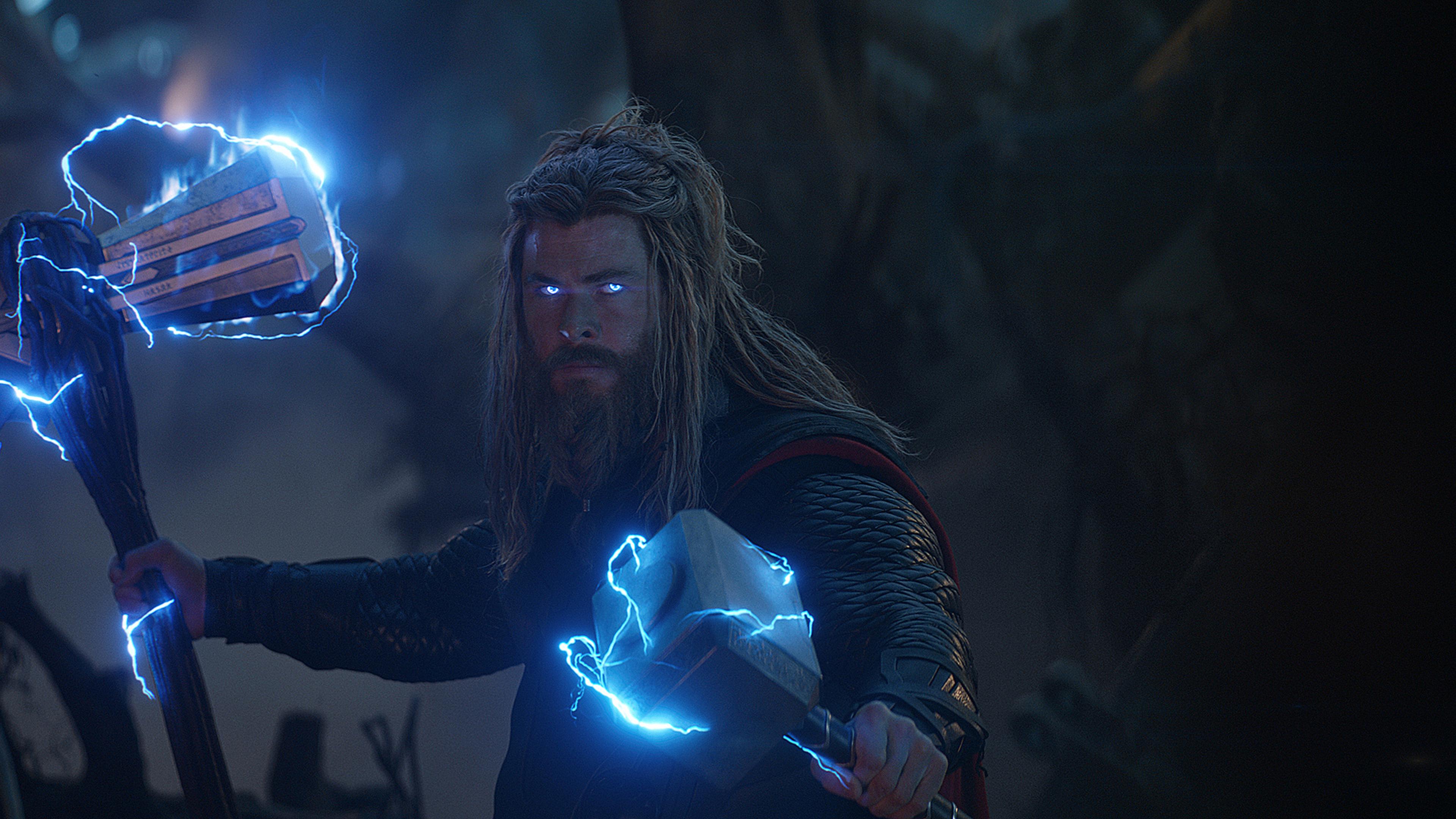 3840x2160 Thor Avengers Endgame Final Battle Scene 4k HD 4k Wallpaper, Image, Background, Photo and Picture