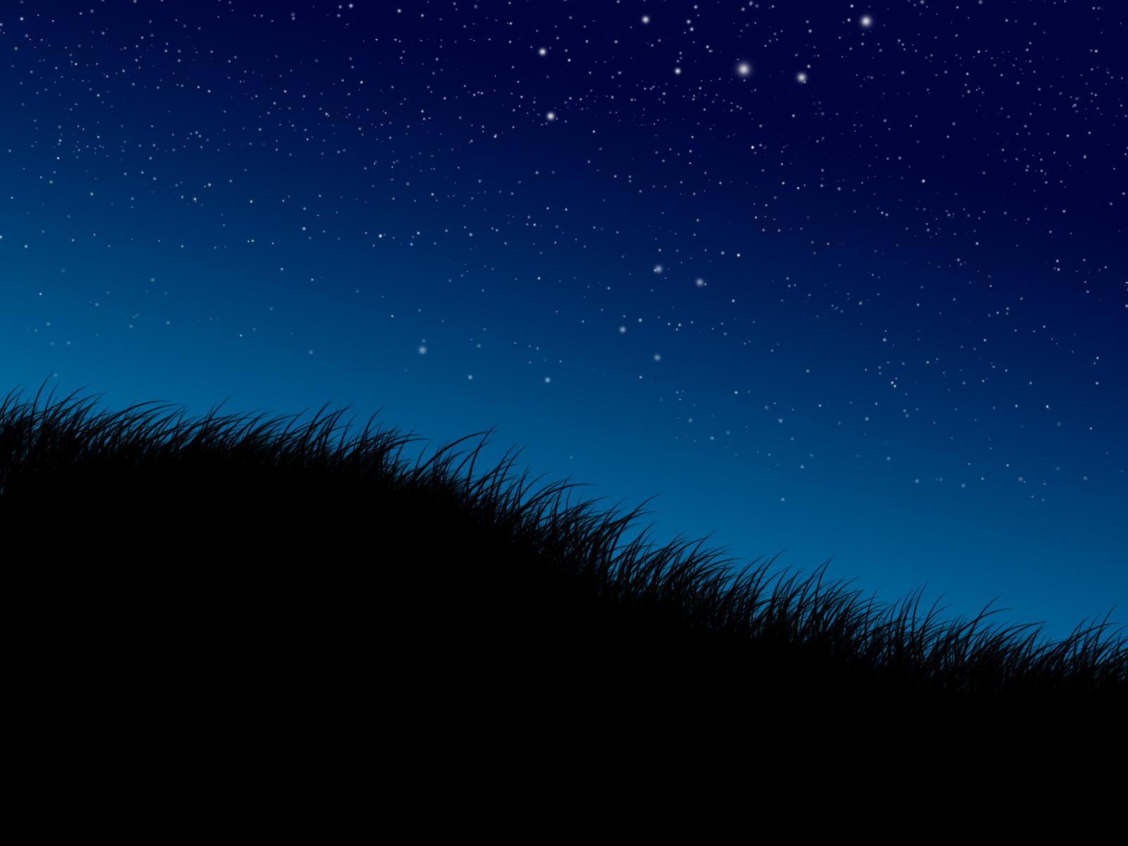 1600x1200 Twilight Hillside wallpaper. Twilight Hillside