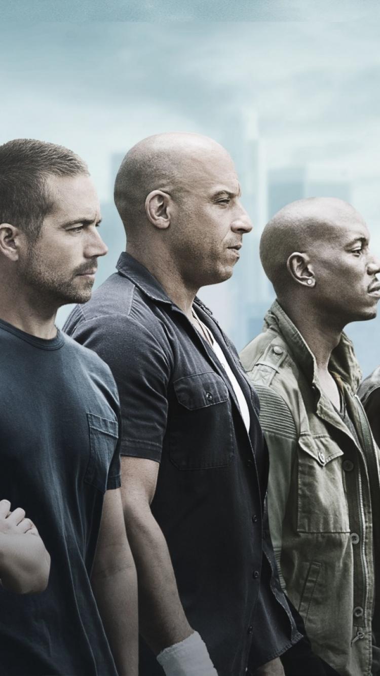 750x1334 Fast And The Furious 7 Wallpaper