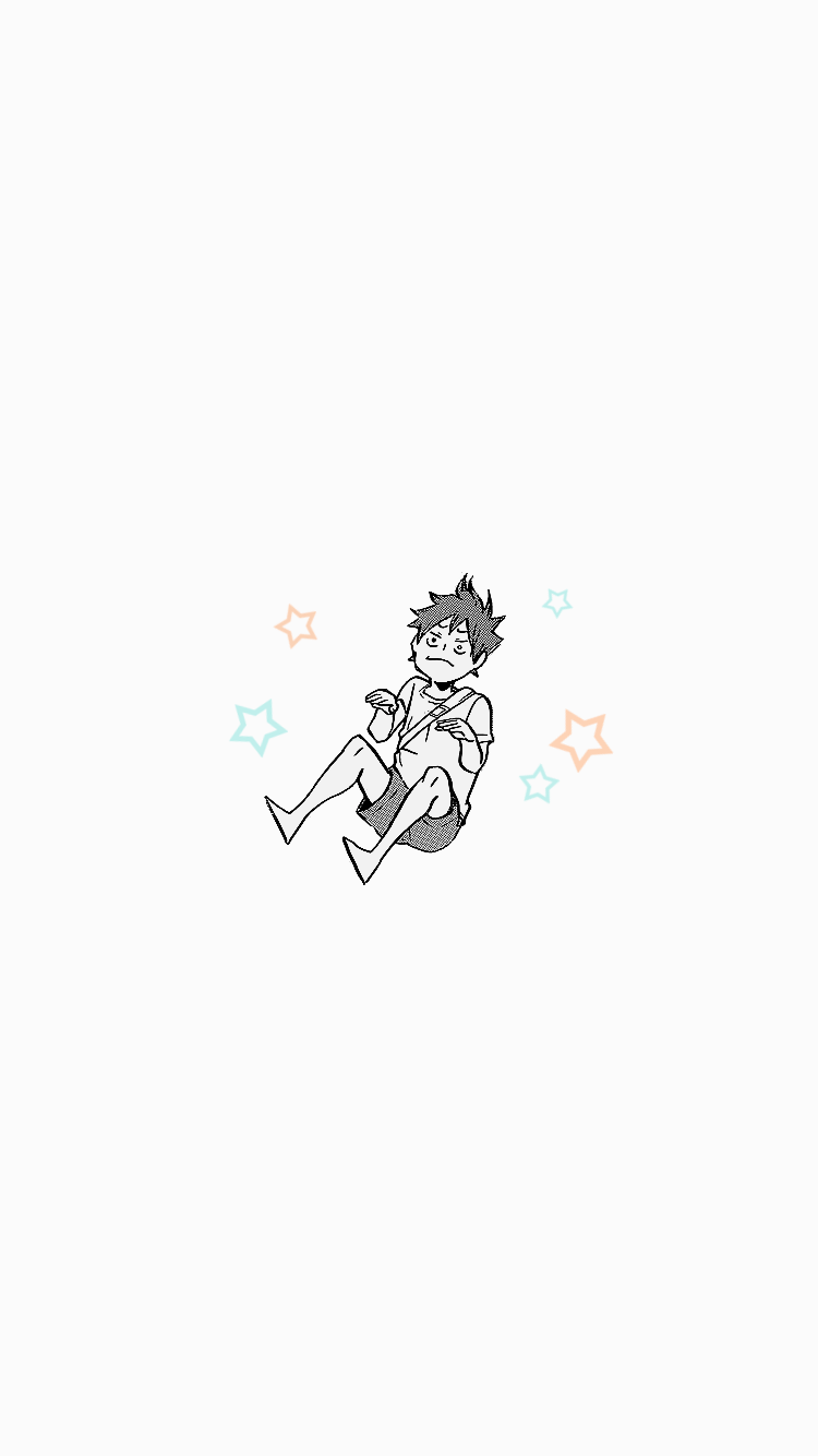 750x1334 Aesthetic Haikyuu Phone Wallpaper