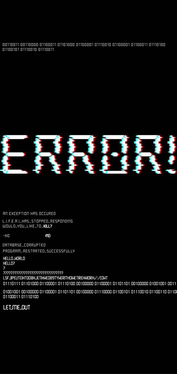 Error Code Wallpapers Top Free Error Code Backgrounds Wallpaperaccess