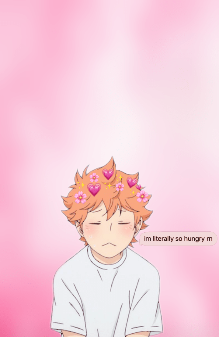720x1105 Aesthetic Anime Haikyuu Pink Wallpaper