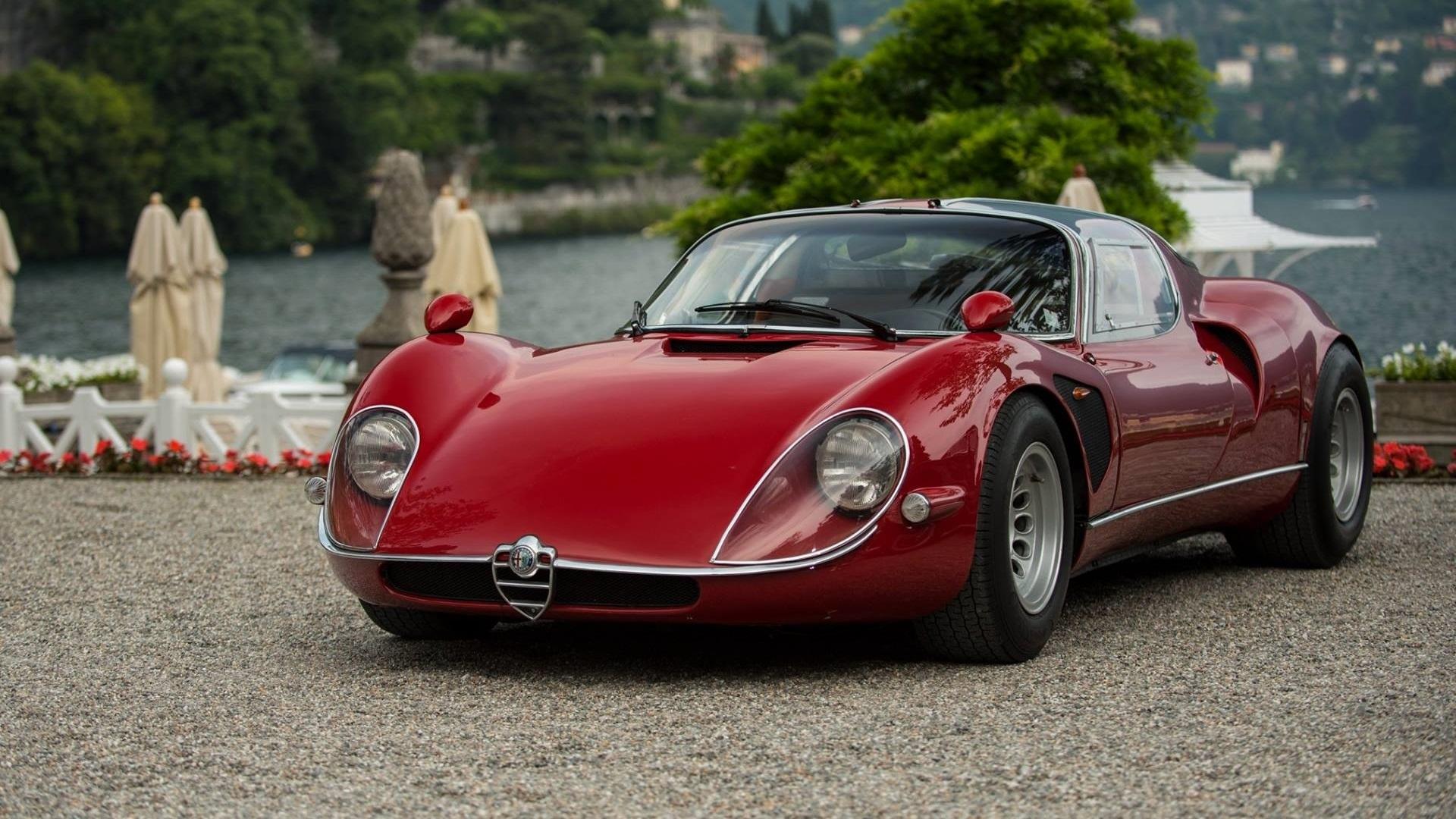 1920x1080 windows, desktop, alfa romeo 33 stradale, wallpaper. Mocah HD Wallpaper