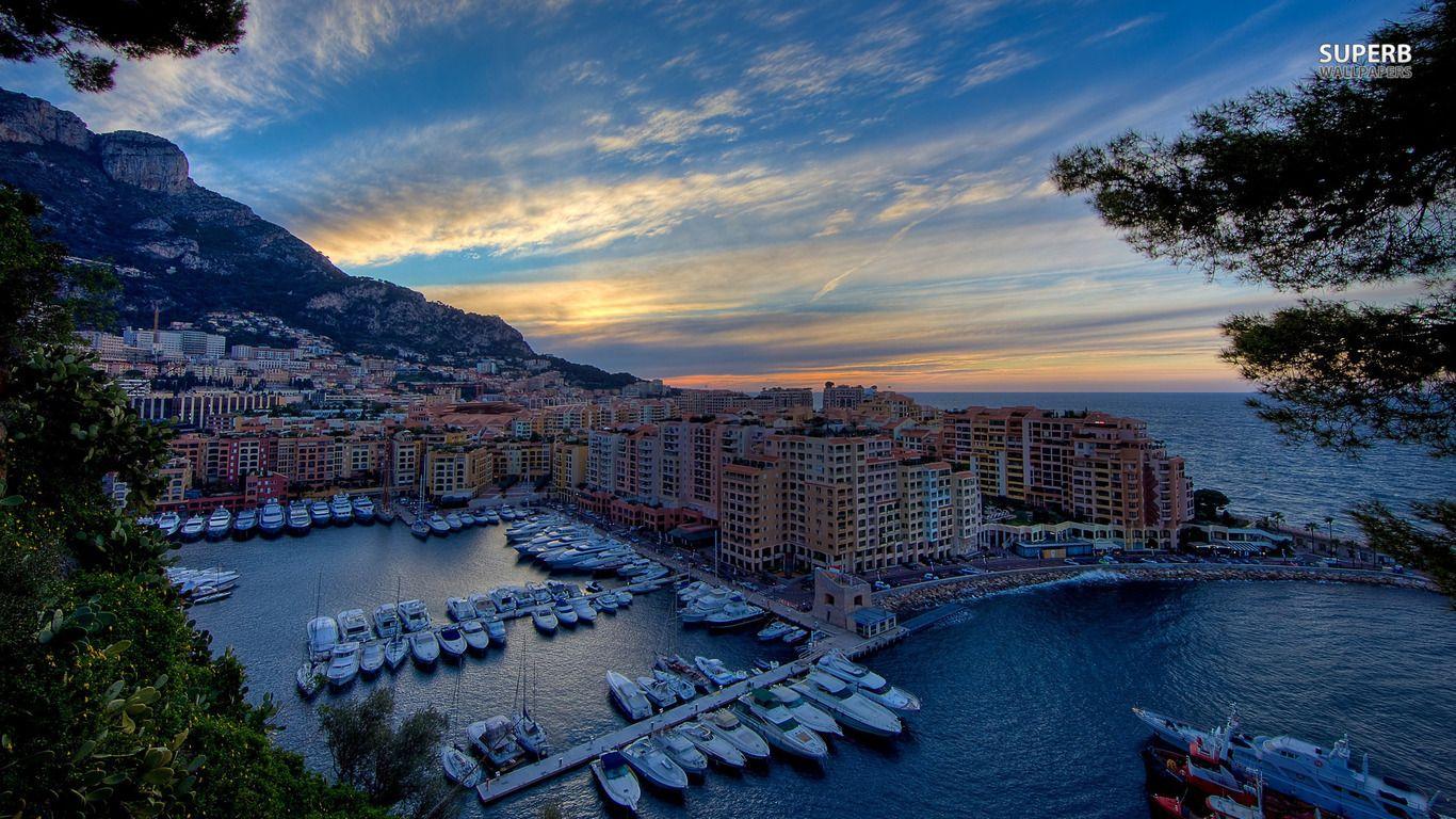 1366x768 Monte Carlo of Monaco in France