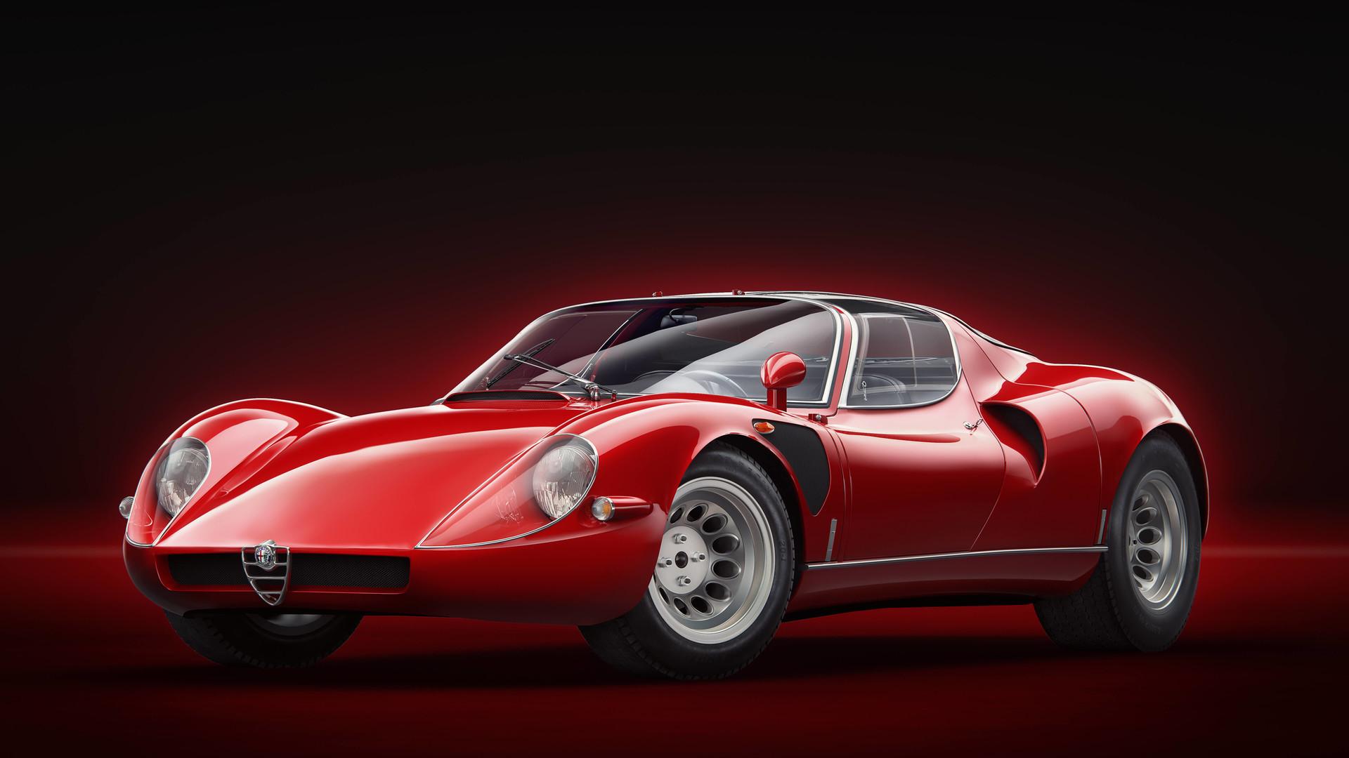 1920x1080 Alfa Romeo 33 Stradale -, Damien Bergis
