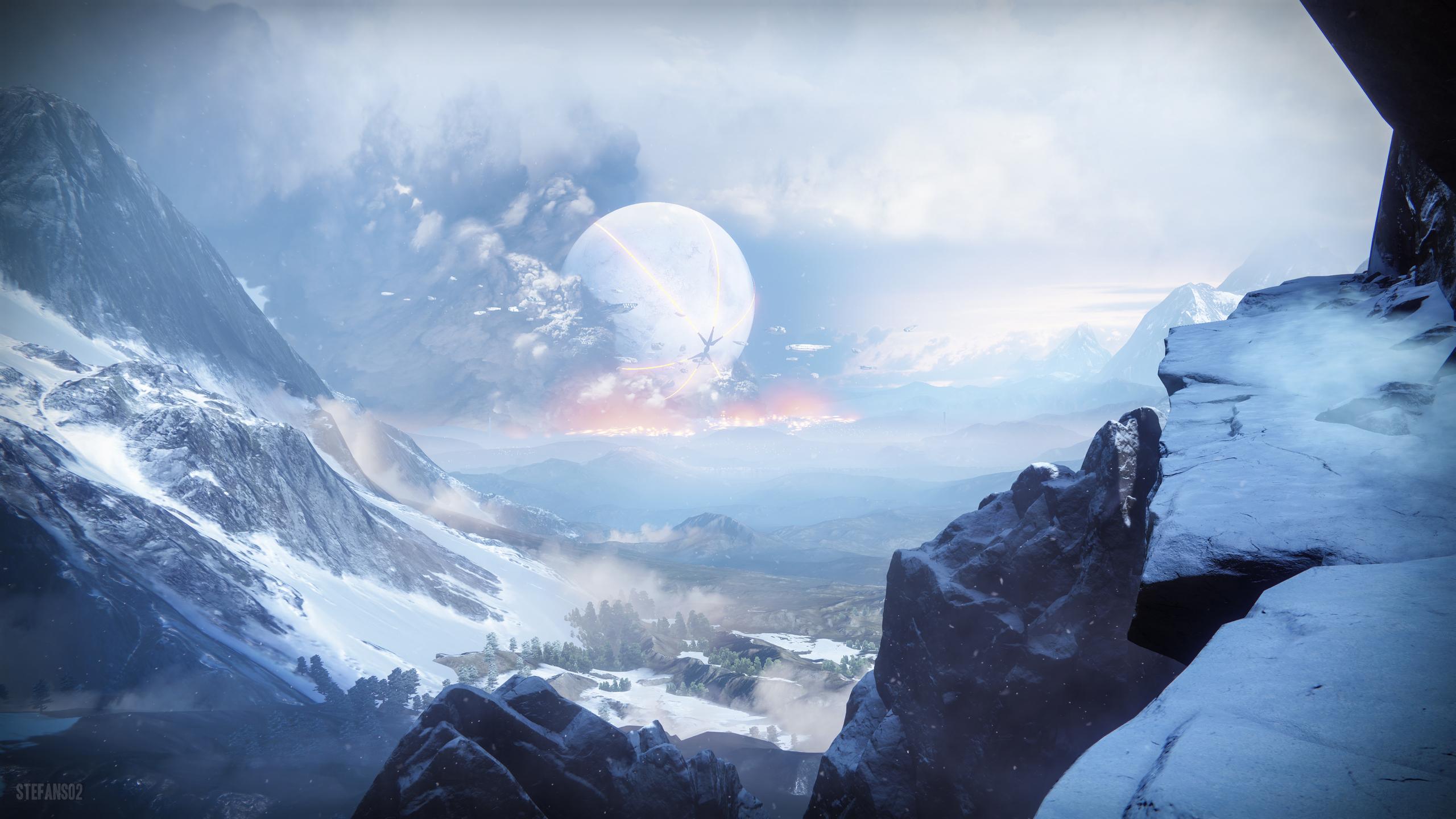 2560x1440 Destiny 2 Off The Cliff 4k 1440P Resolution HD 4k Wallpaper, Image, Background, Photo and Picture