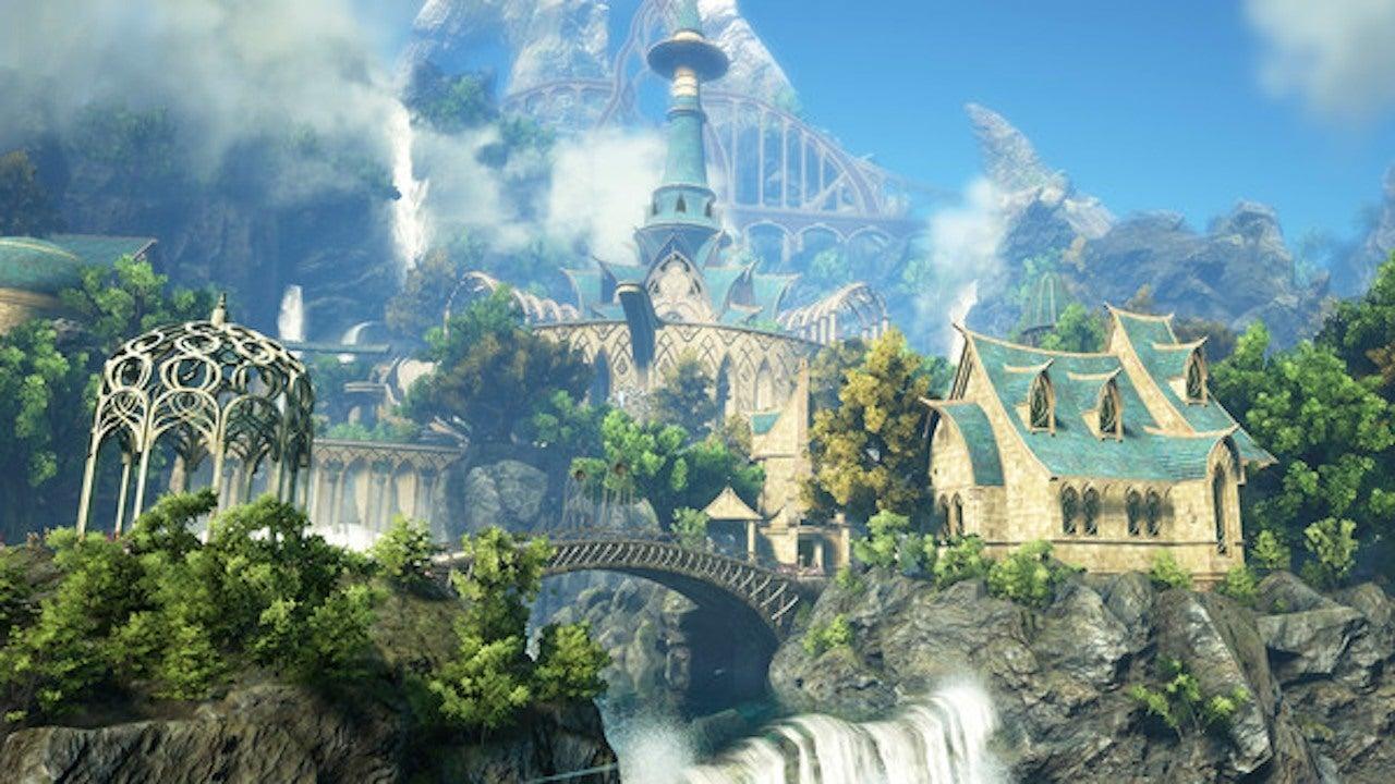 1280x720 Dark and Light: Exploring the Elven City of Estel