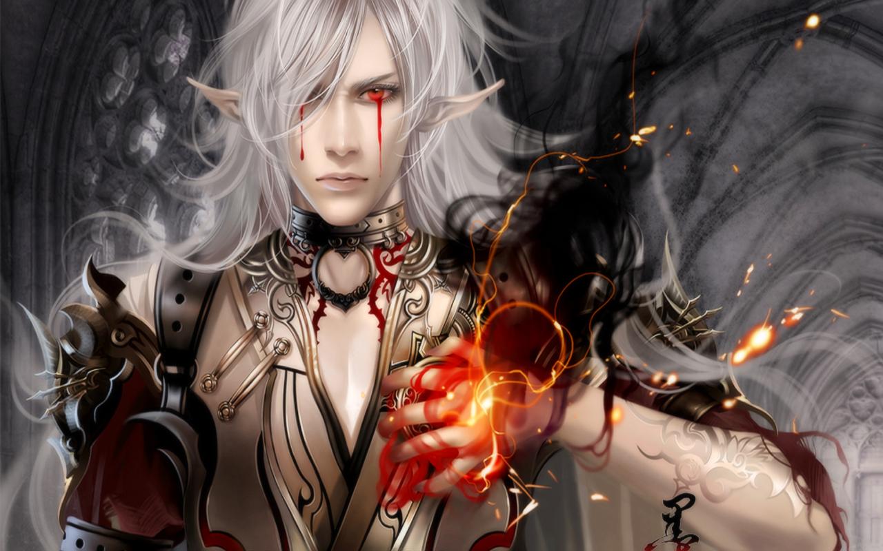 1280x800 Male Elf Wallpaper