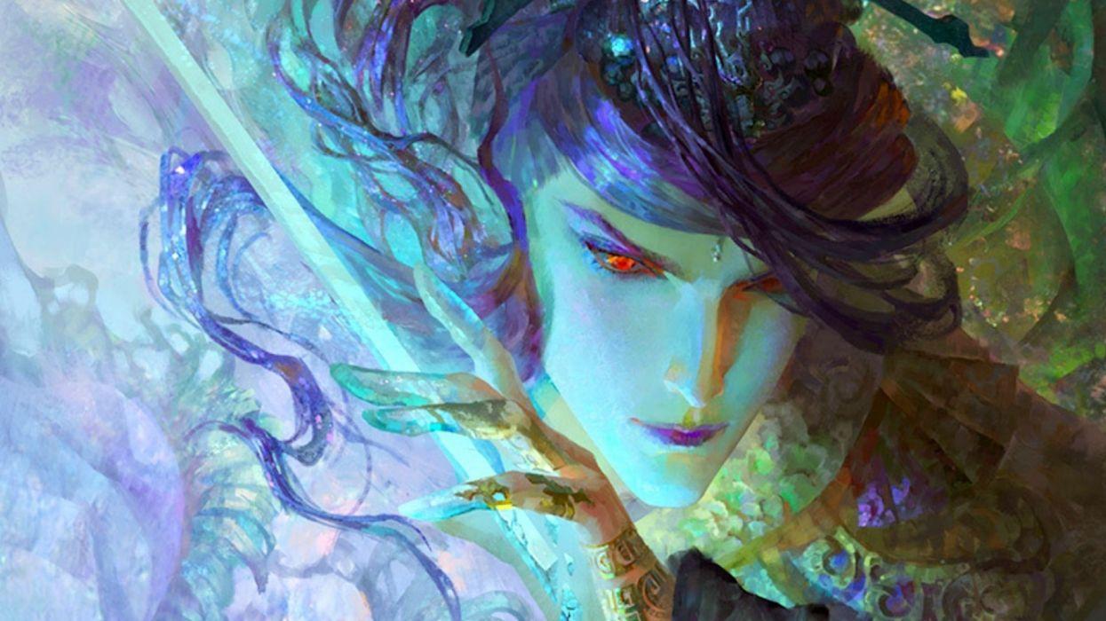1245x700 Fantasy beauty male elf face wallpaperx1080