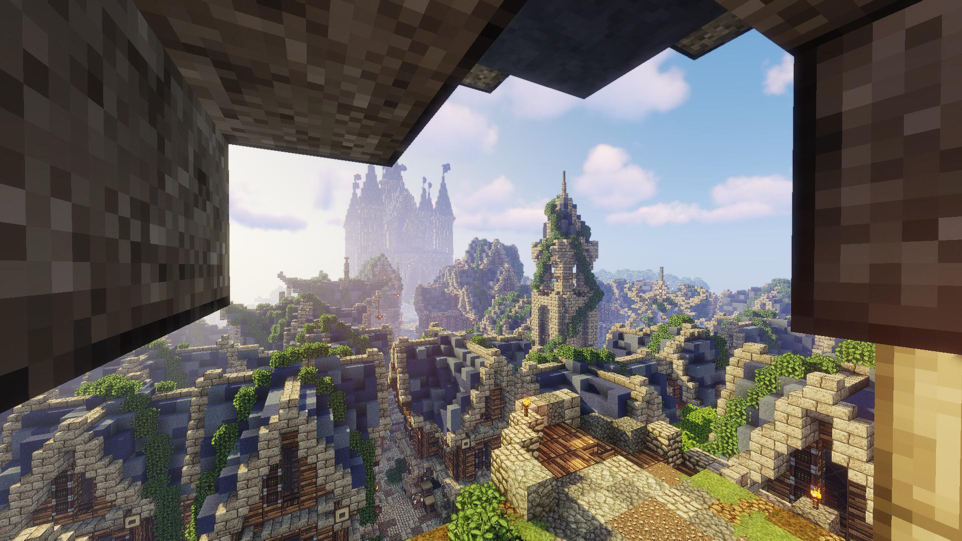 1920x1080 Elven city