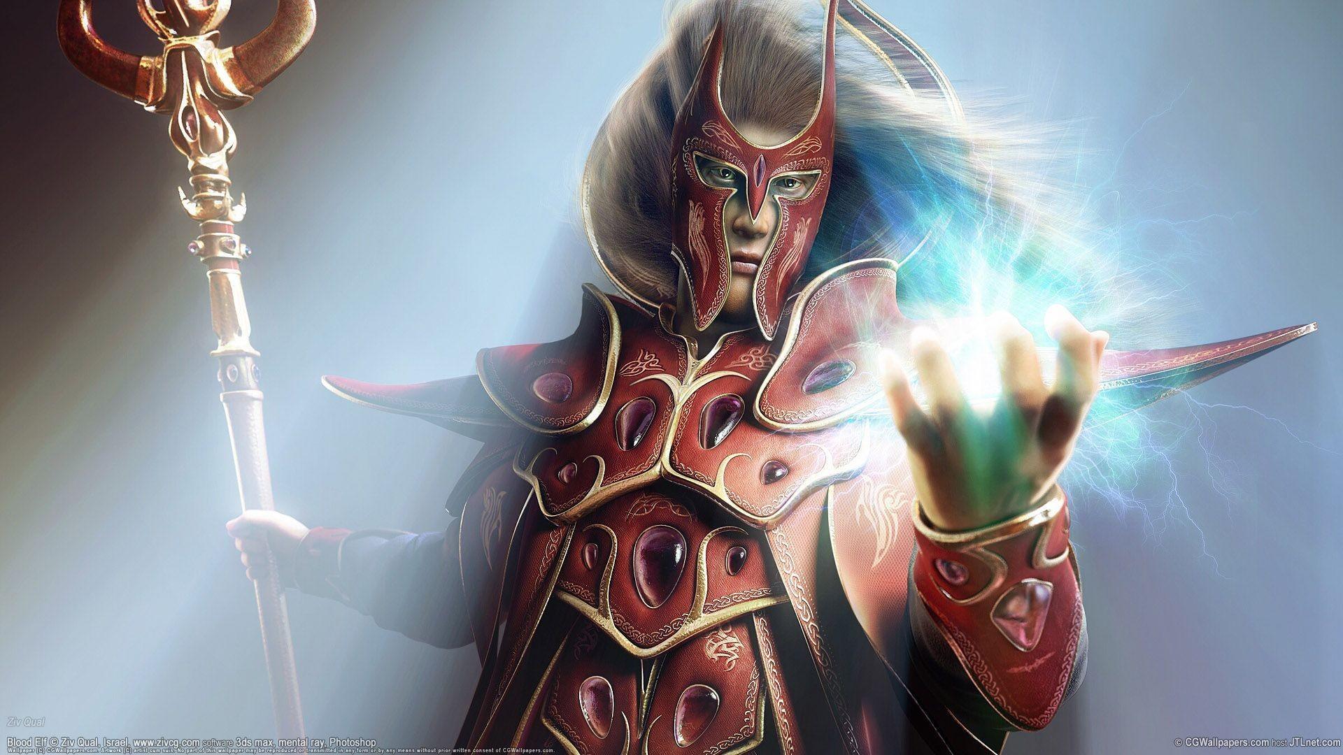 1920x1080 Wallpaper Elf, World Of Warcraft, Blood Elf Of Warcraft Blood Elf Male HD Wallpaper