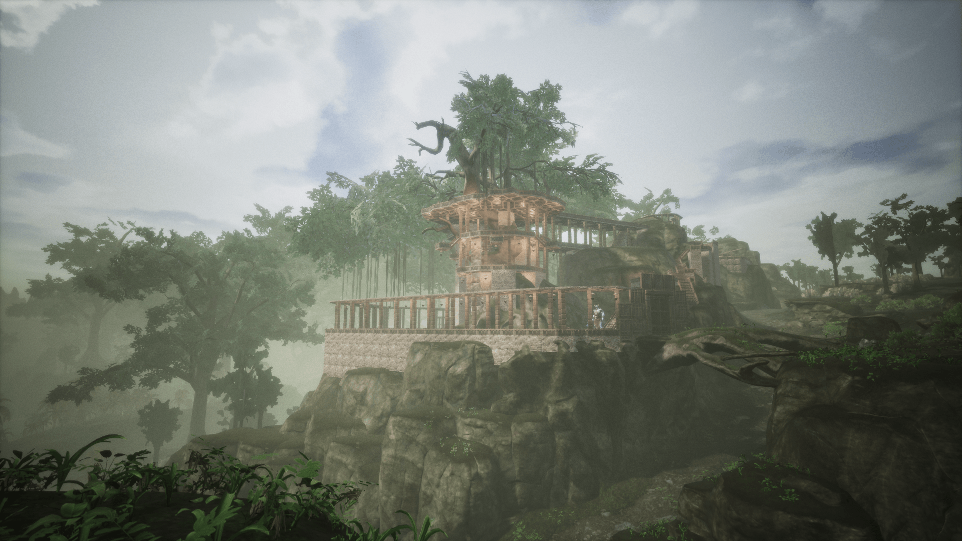 1920x1080 Elven City ( Aka Our New Little Base)