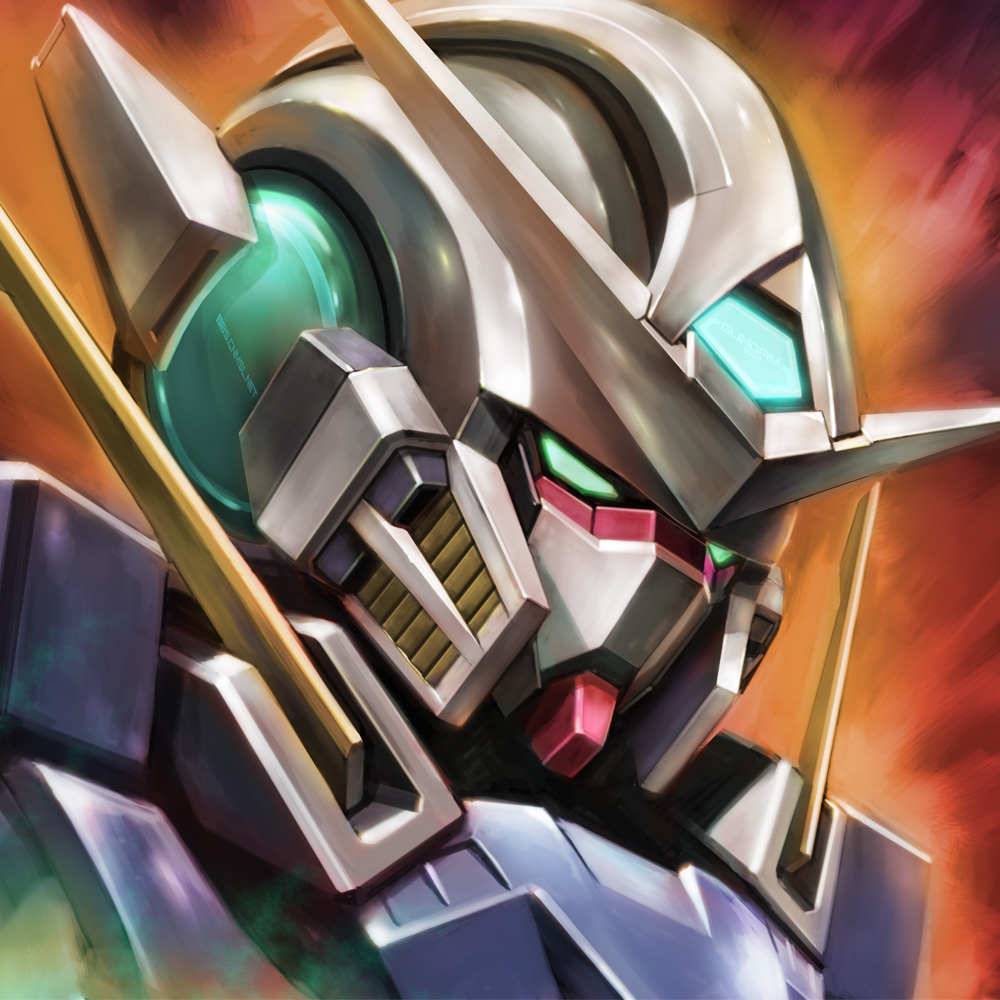1000x1000 Gundam Exia Wallpaper