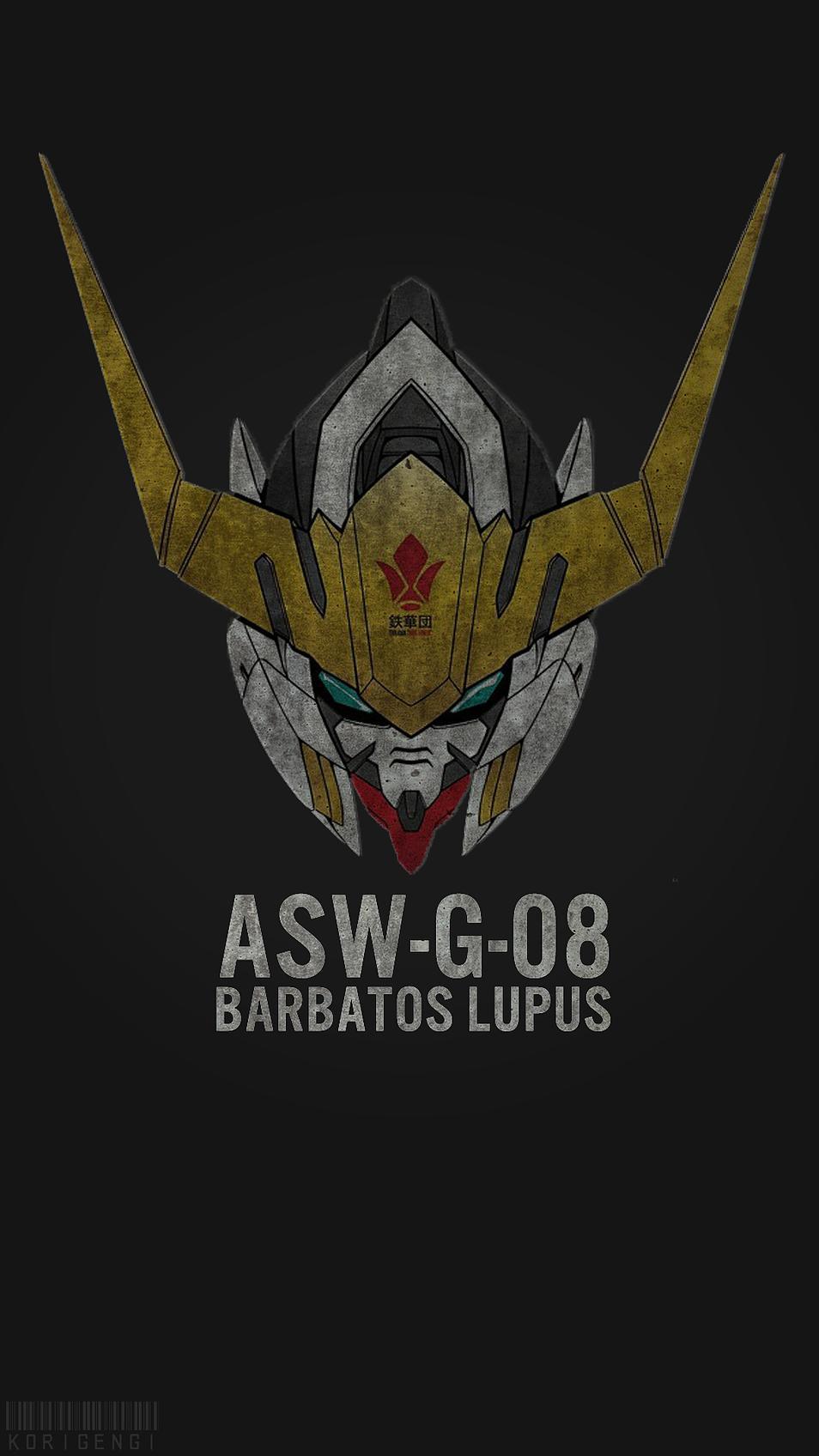 954x1696 Barbatos Wallpaper