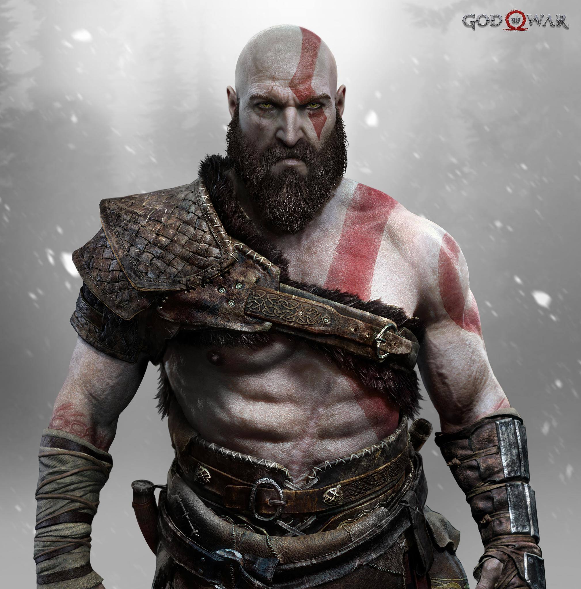 2018x2048 God of War 2018 Mobile Phone full HD wallpaper