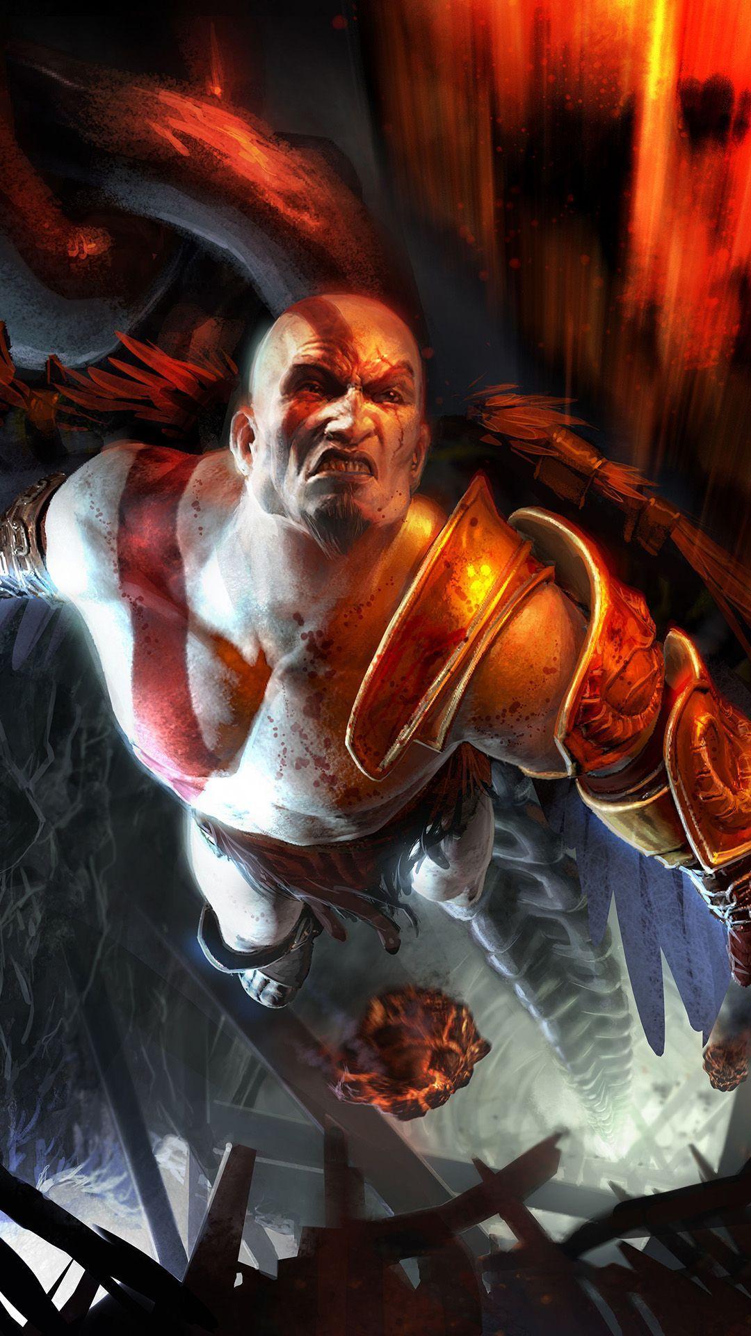 1080x1920 God of War Mobile Background