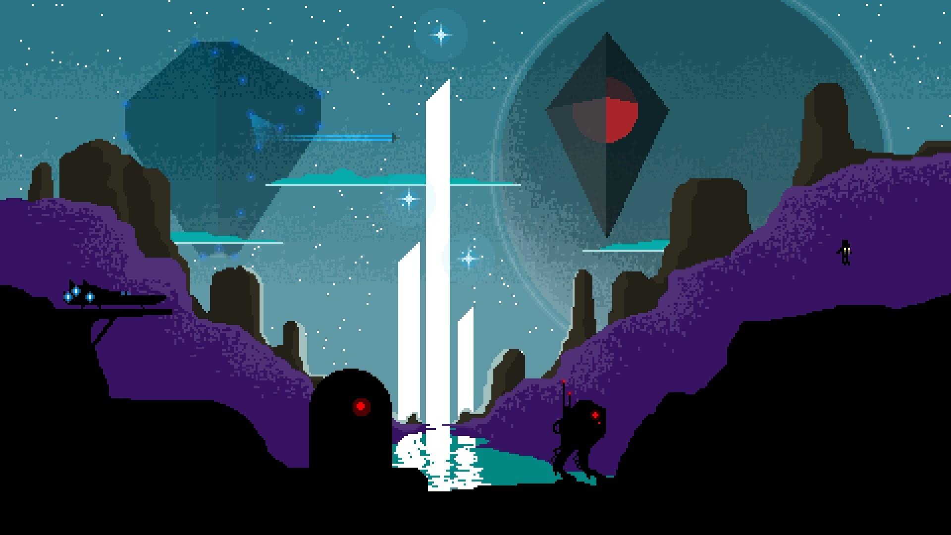 1920x1080 #video games, #pixel art, #No Mans Sky, #fan art wallpaper. Mocah HD Wallpaper