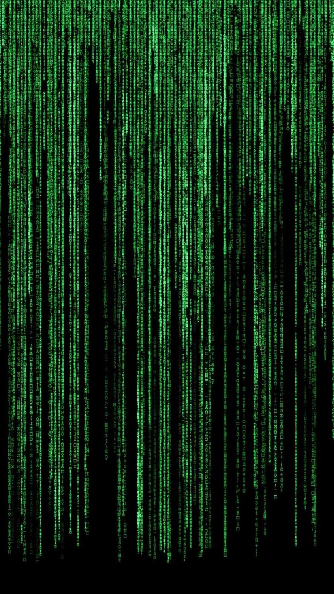 1080x1920 Matrix Code Wallpaper HD