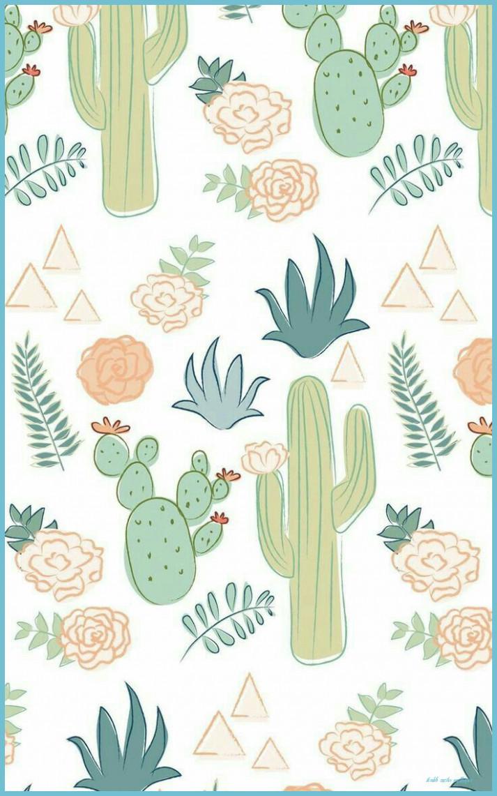 Pastel Cactus Wallpapers Top Free Pastel Cactus Backgrounds