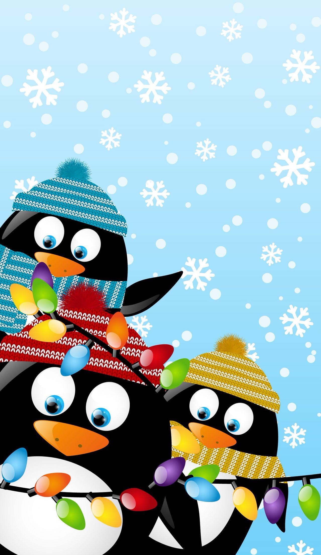 1278x2208 Save and set. Wallpaper iphone christmas, Snowman wallpaper, Christmas penguin