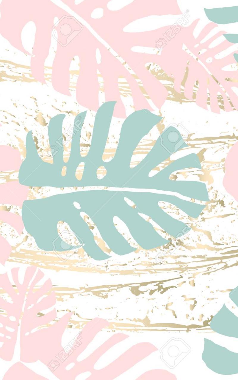 Pastel Leaf Wallpapers - Top Free Pastel Leaf Backgrounds - WallpaperAccess
