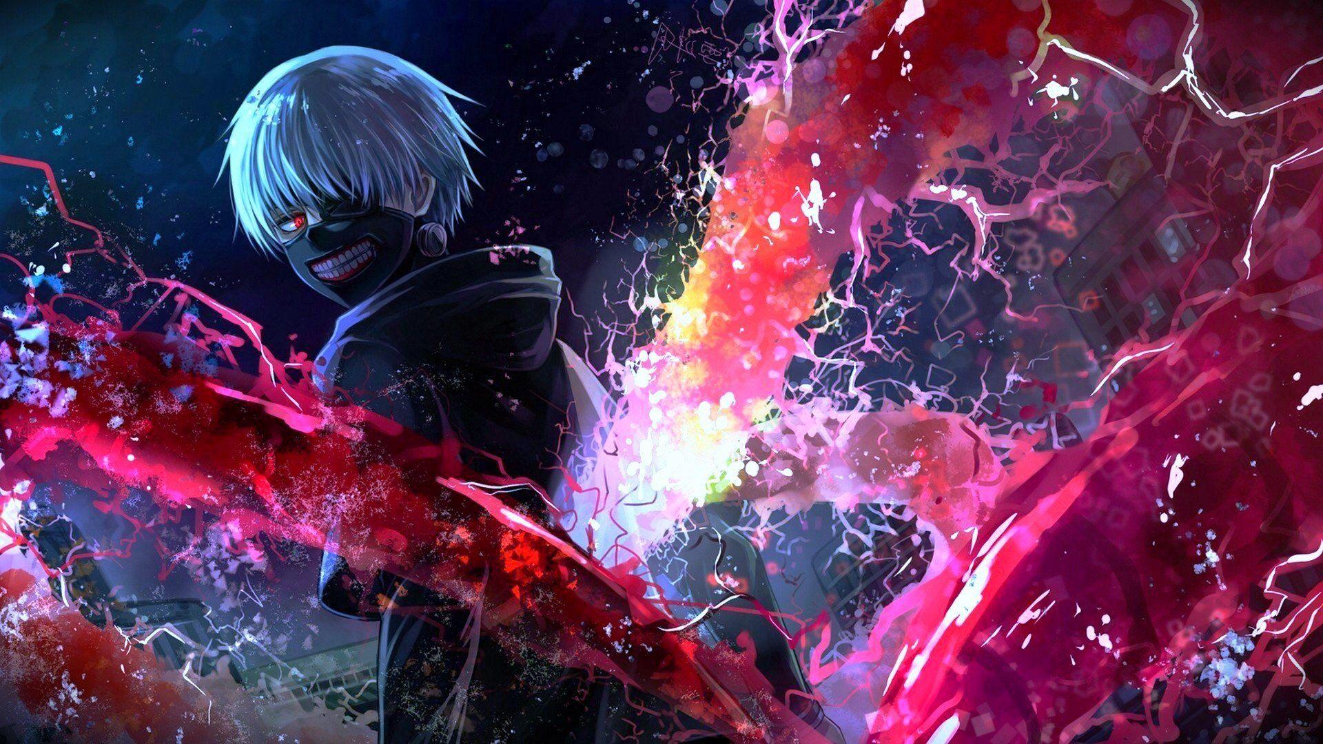 Anime Tokyo Ghoul Ken 2K tải xuống hình nền