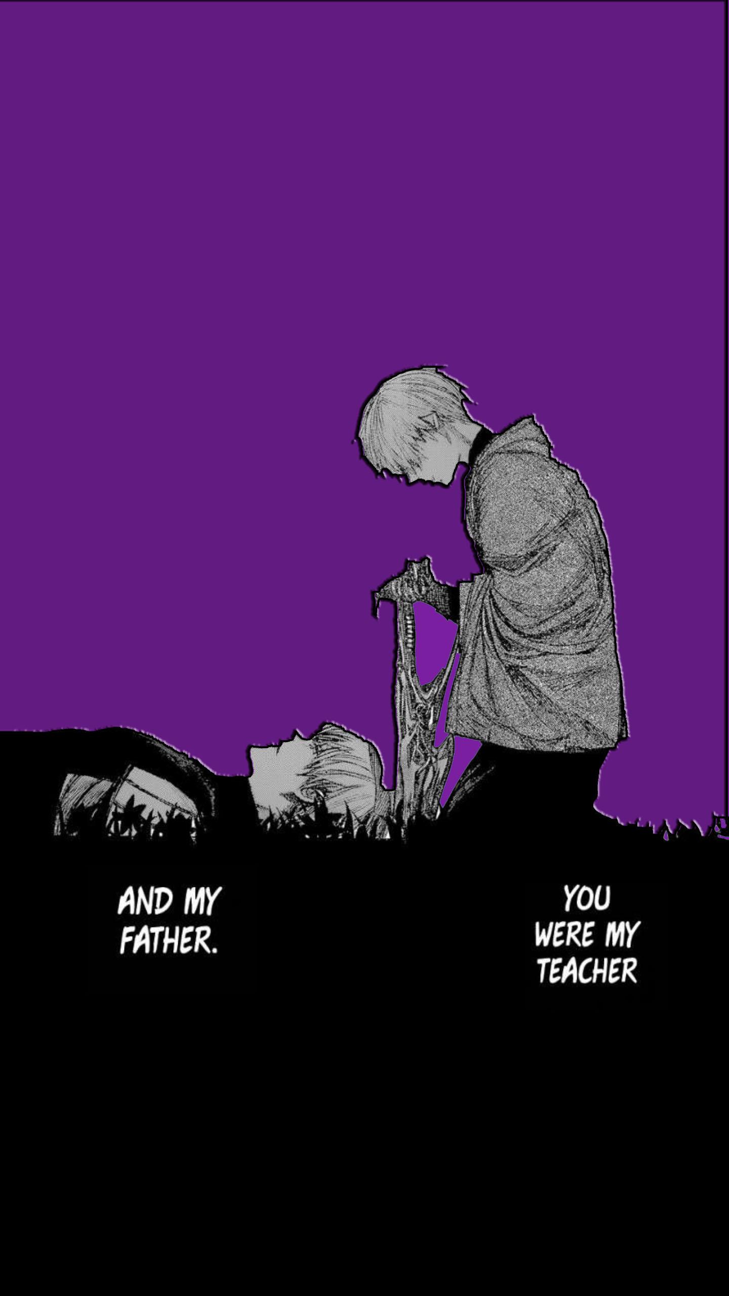 1440x2560 Lock Screen Ken Kaneki Aesthetic Wallpaper