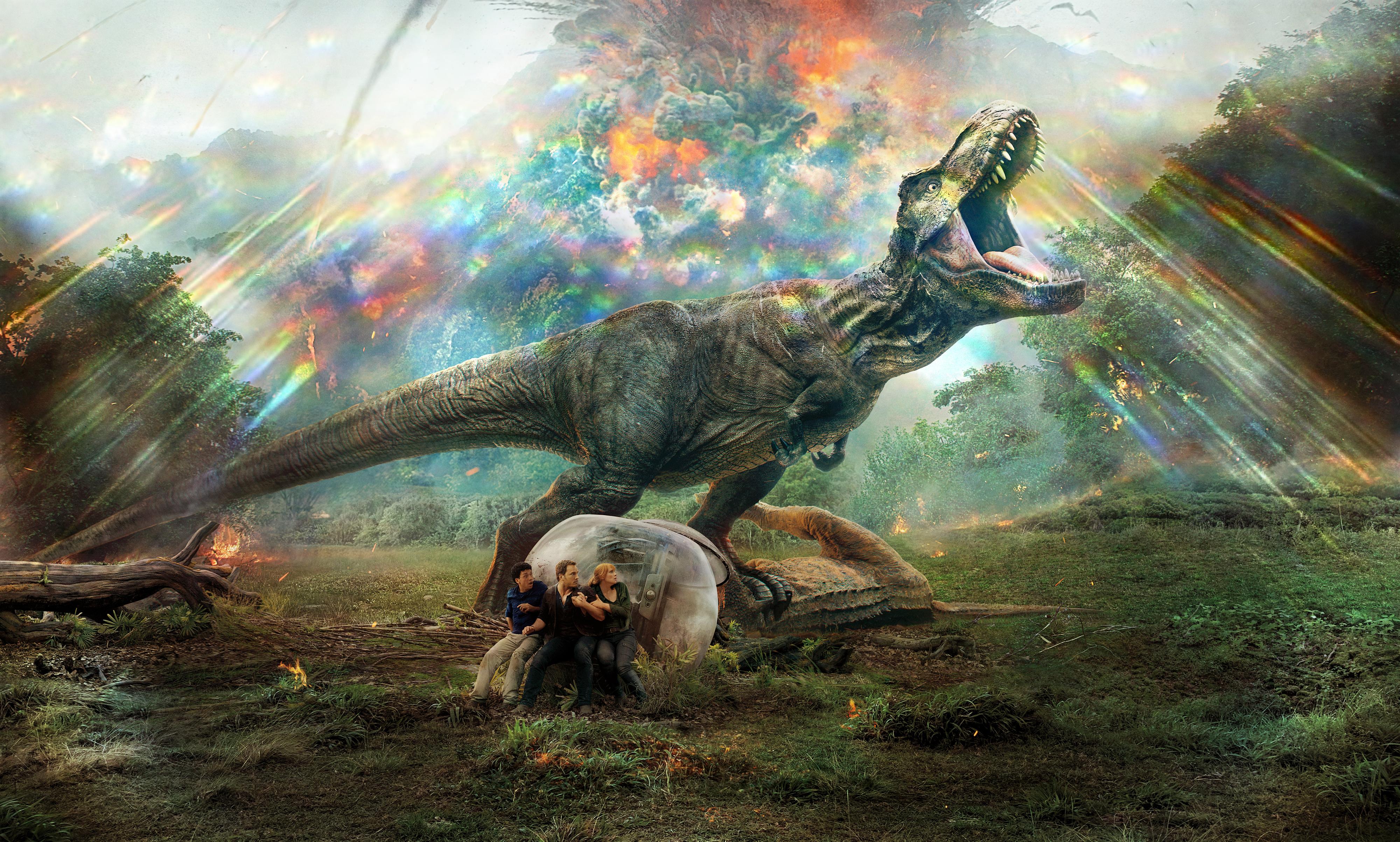 4000x2406 Jurassic World 2 Fallen Kingdom background 9