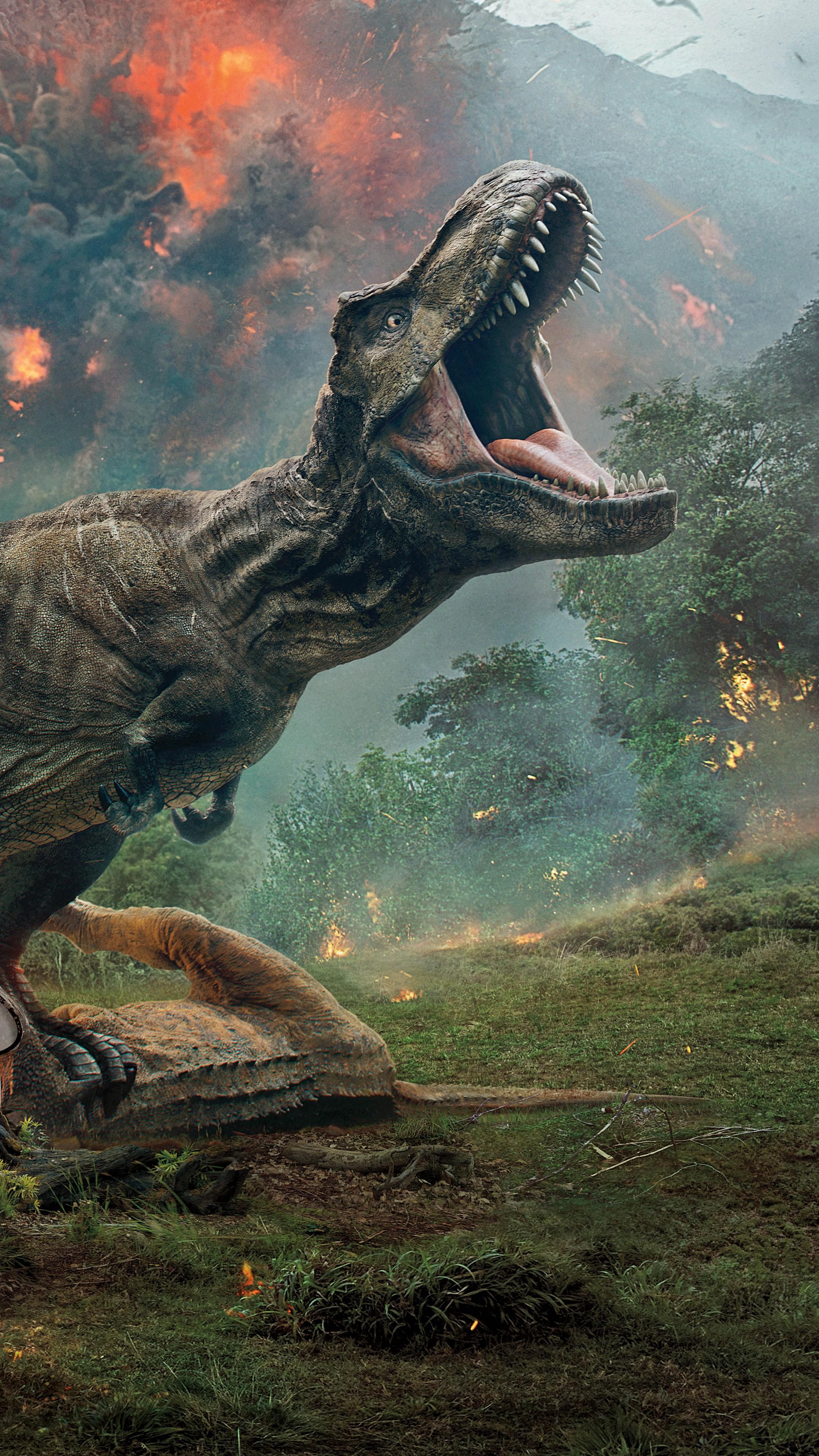2160x3840 T Rex In Jurassic World Fallen Kingdom