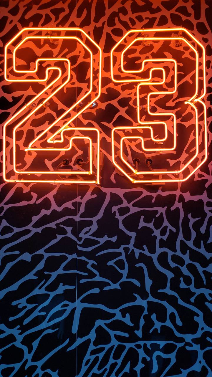 720x1280 Neon Air Jordan Wallpaper