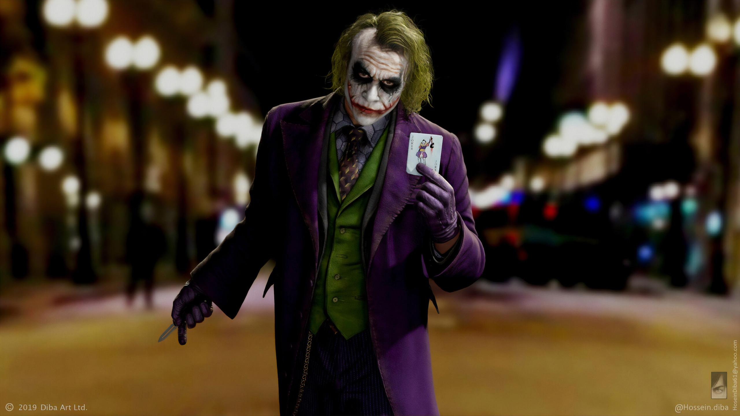 2560x1440 Joker Wallpaper Heath Ledger