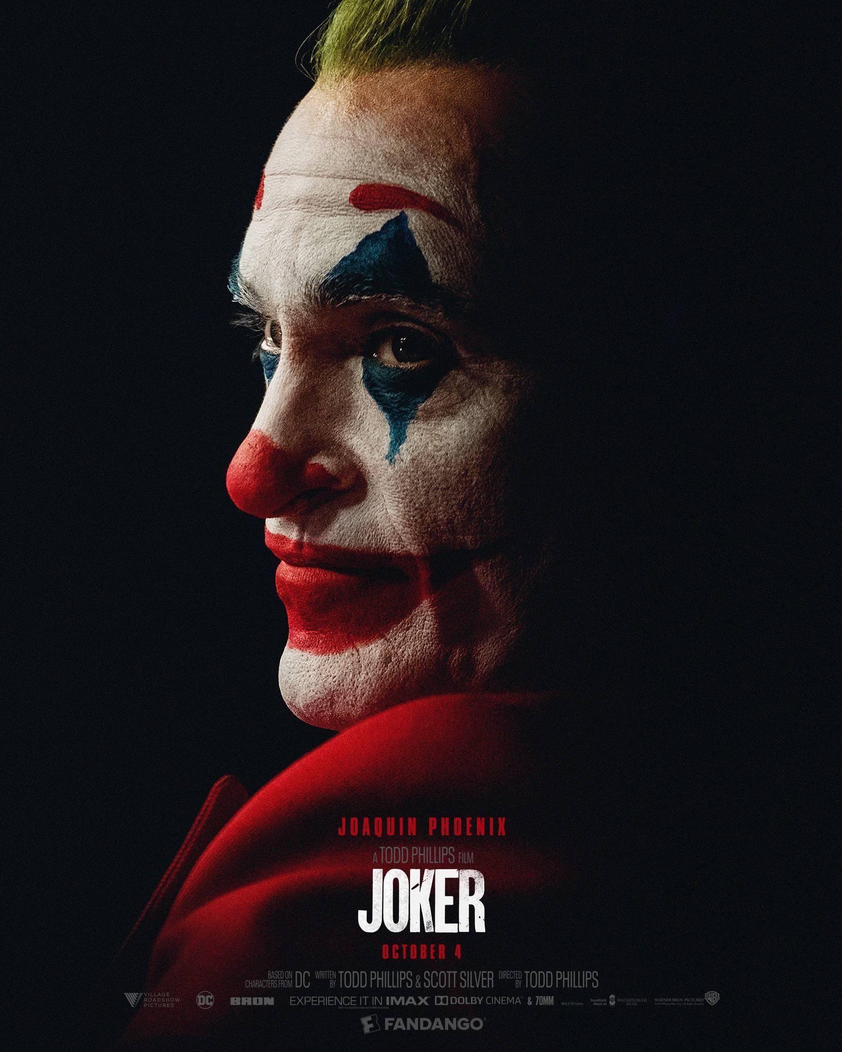 1638x2048 Fandango and Dolby Cinema release new Joker movie posters