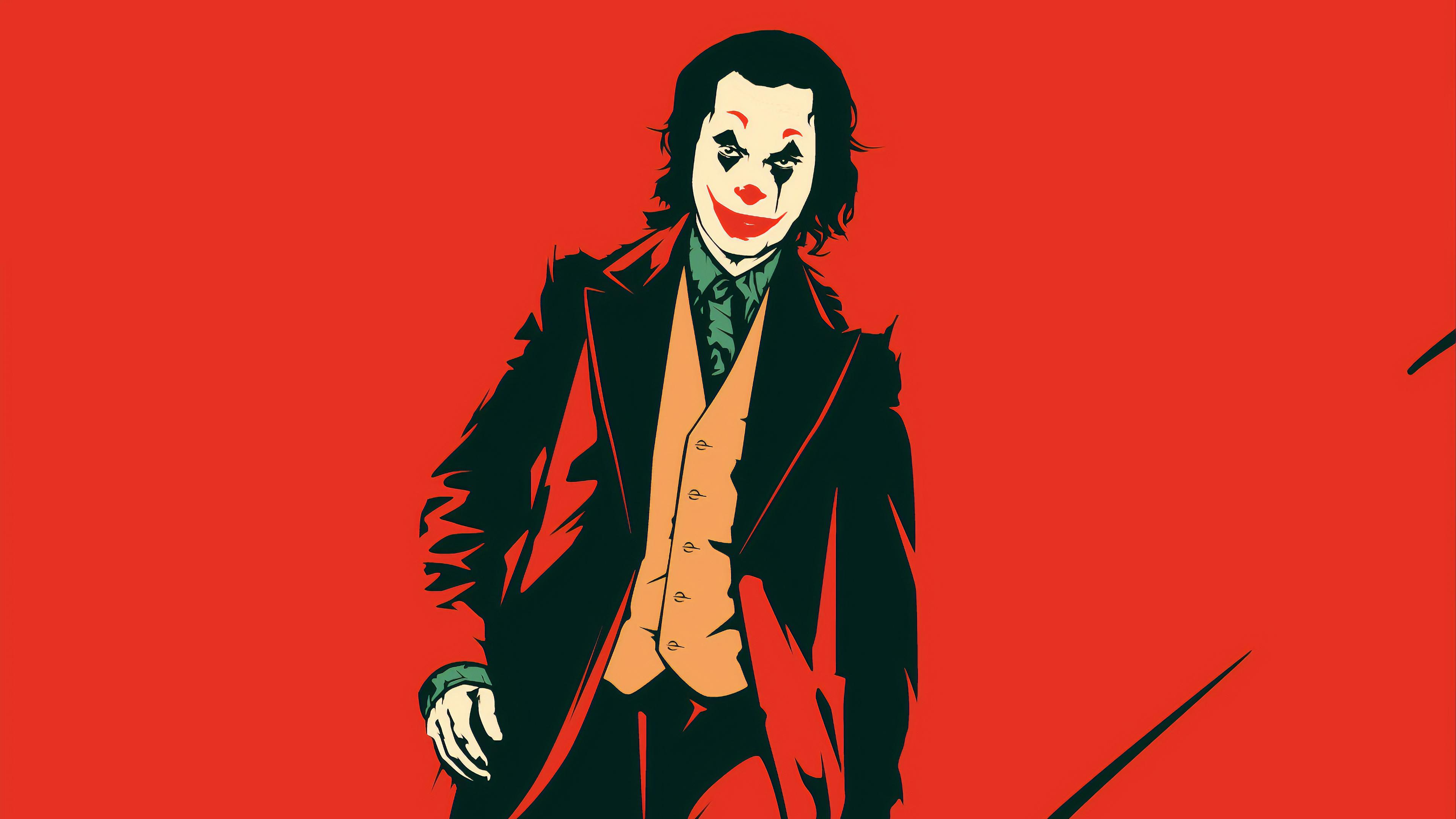 3840x2160 Wallpaper 4k Joker Red 2019 movies wallpaper, behance wallpaper, hd- wallpaper, joaquin phoenix wallpaper, joker movie wallpaper, joker wallpaper, movies wallpaper, poster wallpaper