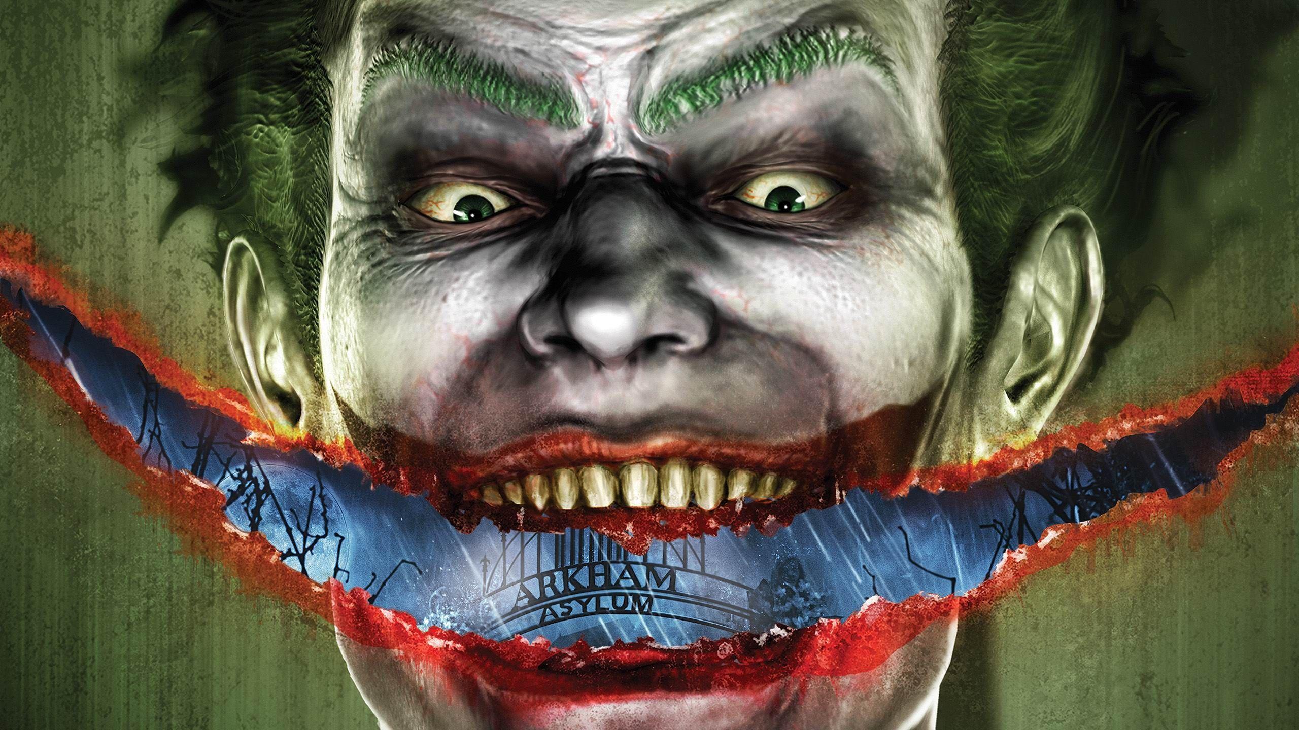 2560x1440 Download Wallpaper 2560x1440 Joker, Batman, Games Mac iMac 27 HD Background. Joker artwork, Joker arkham, Batman arkham city