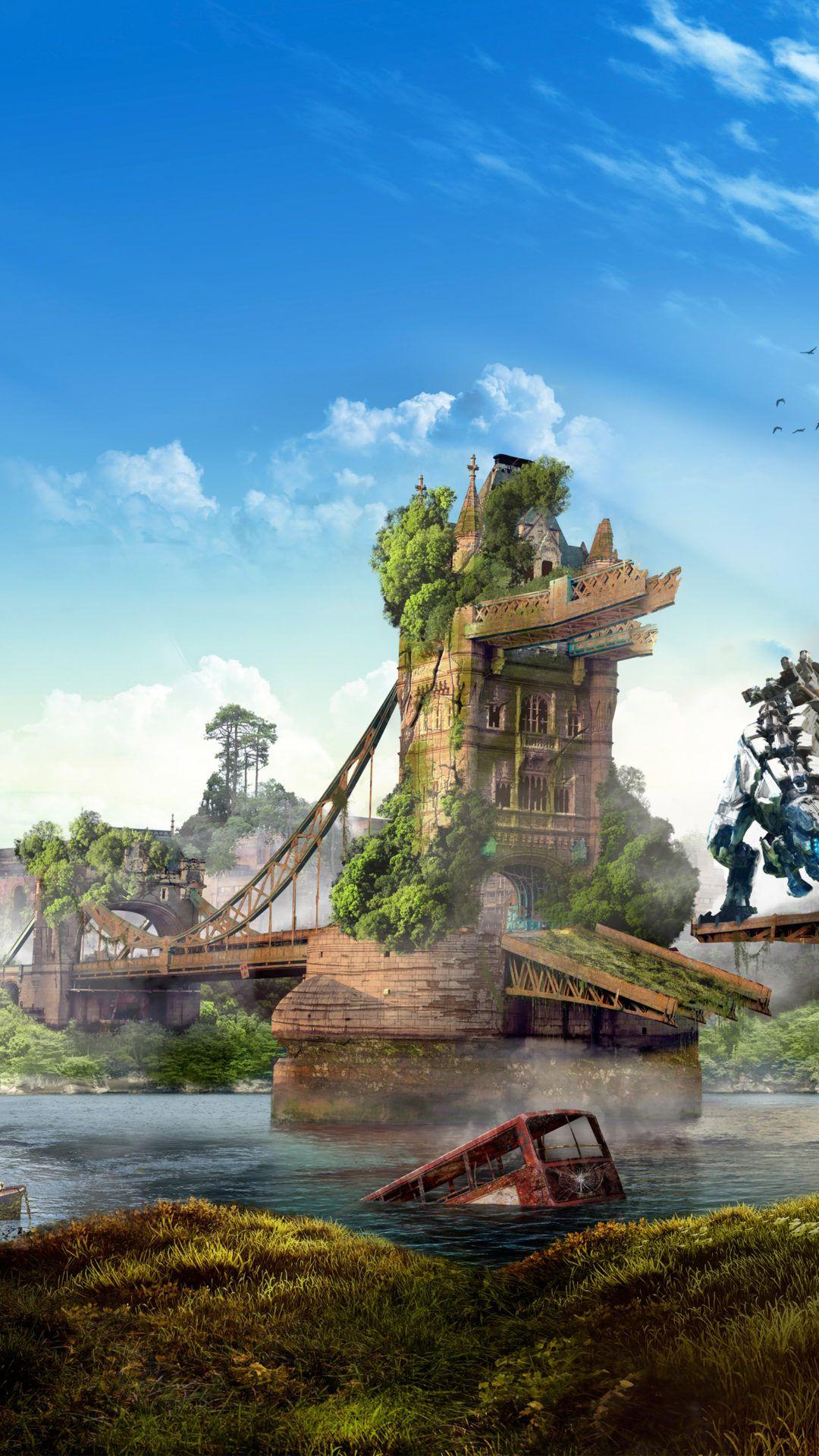 1080x1920 Horizon Zero Dawn London 4K 8K HD Wallpaper. HD Wallpaper Download