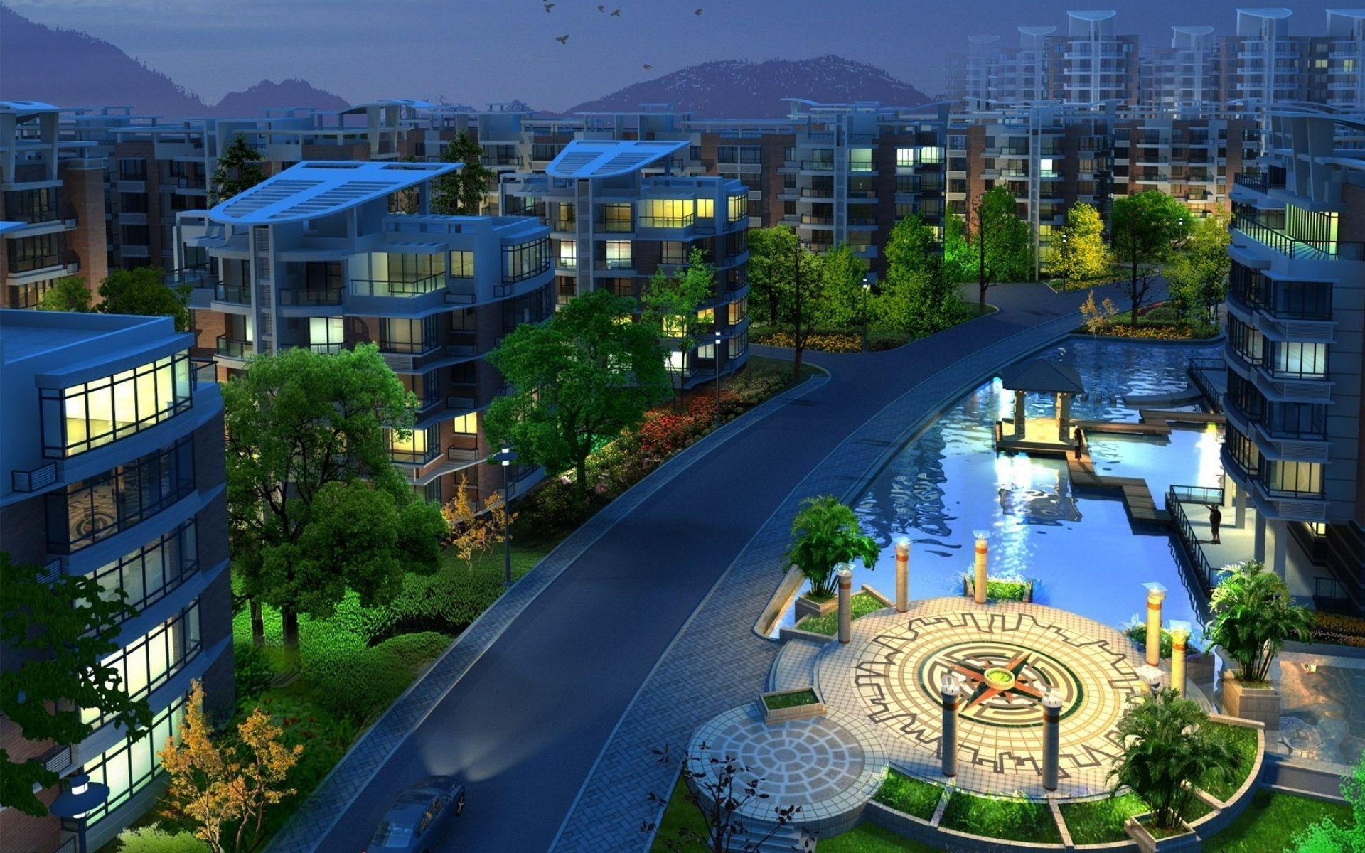 Digital City Wallpapers - Top Free Digital City Backgrounds - WallpaperAccess