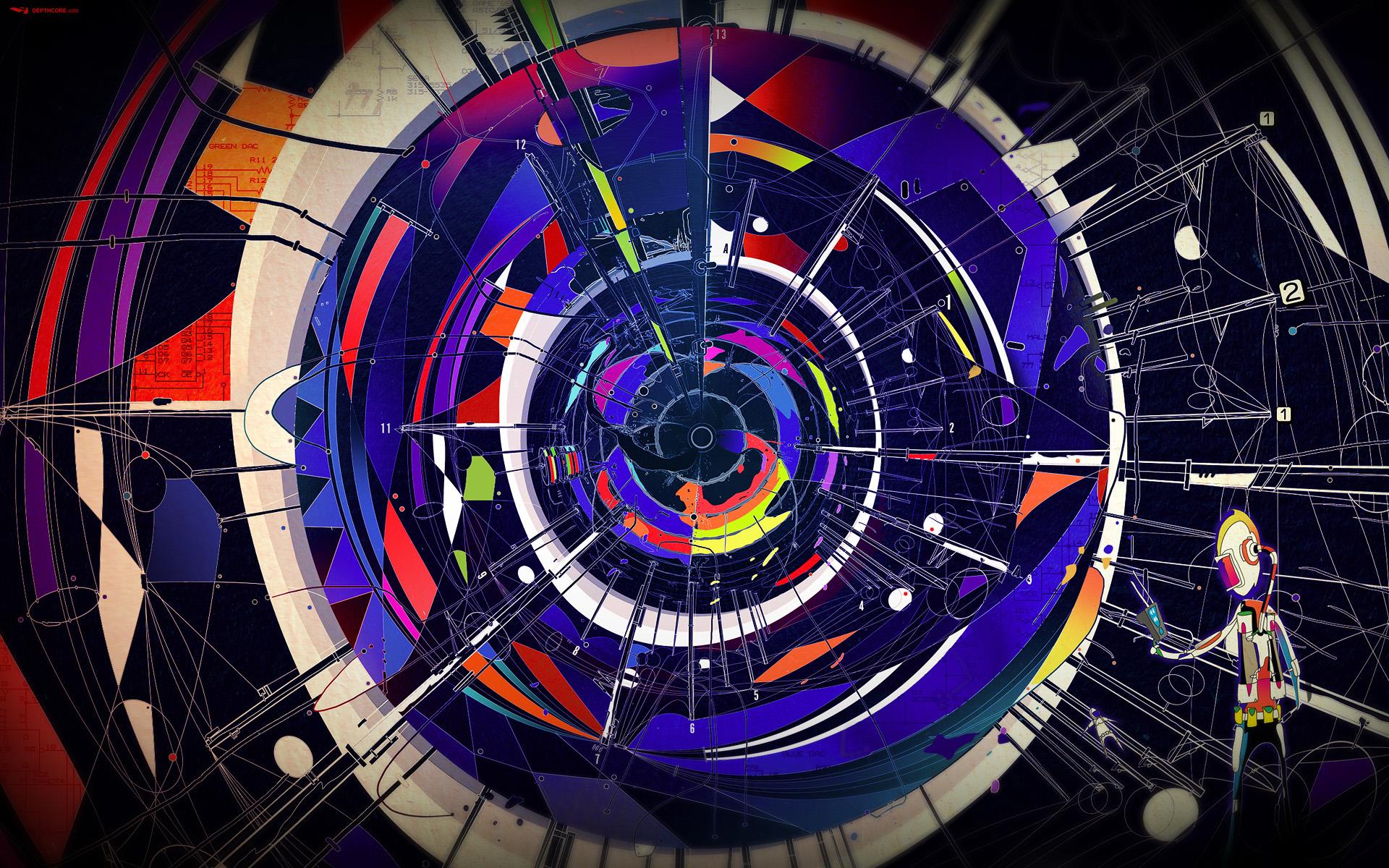 1920x1200 Futuristic Abstract Wallpaper HD