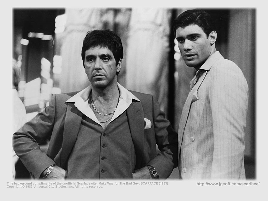 Tony Montana Scarface Al Pacino Canvas Wall Art Picture Print 18x12in   Amazoncouk Home  Kitchen