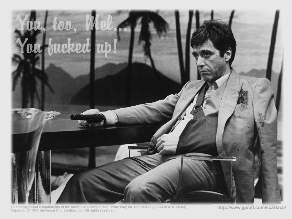 1024x768 SCARFACE WALLPAPER
