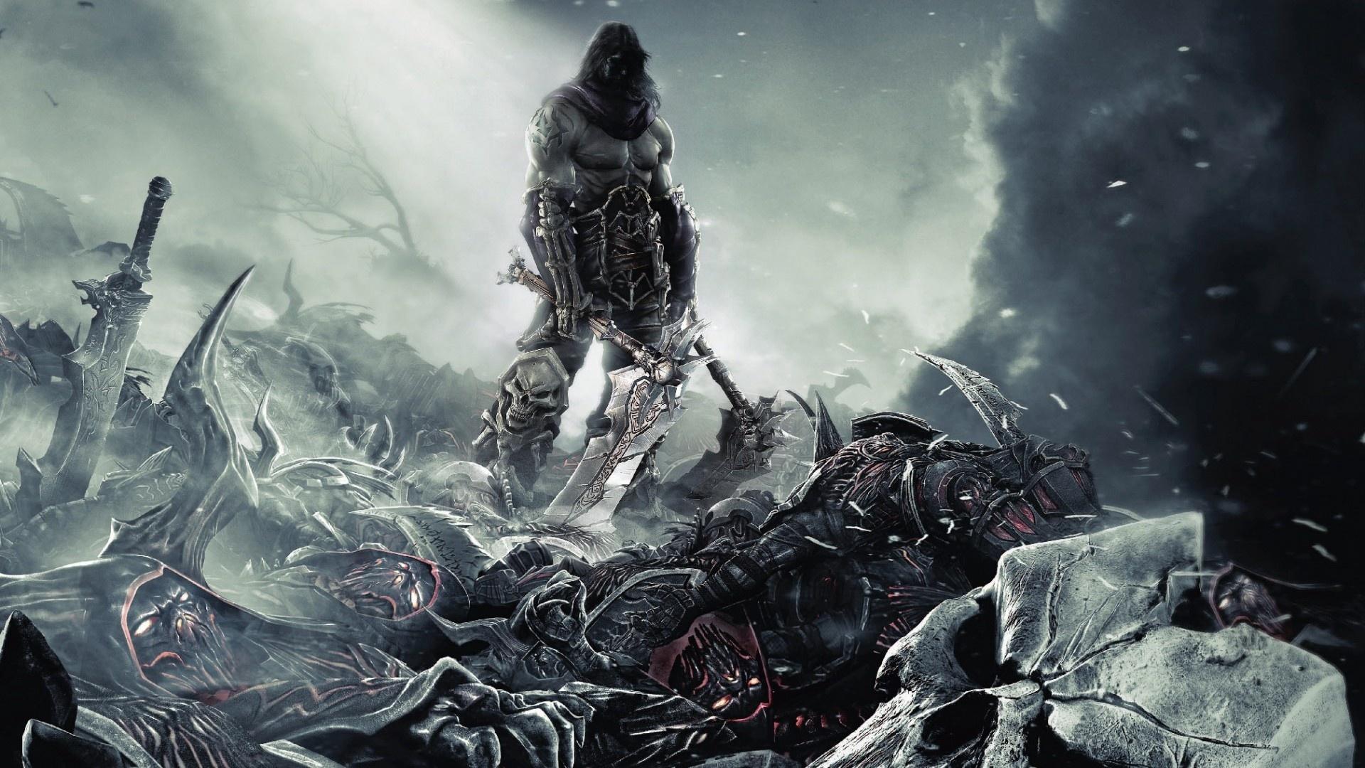 1920x1080 Darksiders, Death, Mask, Darksiders 2 Wallpaper HD / Desktop and Mobile Background