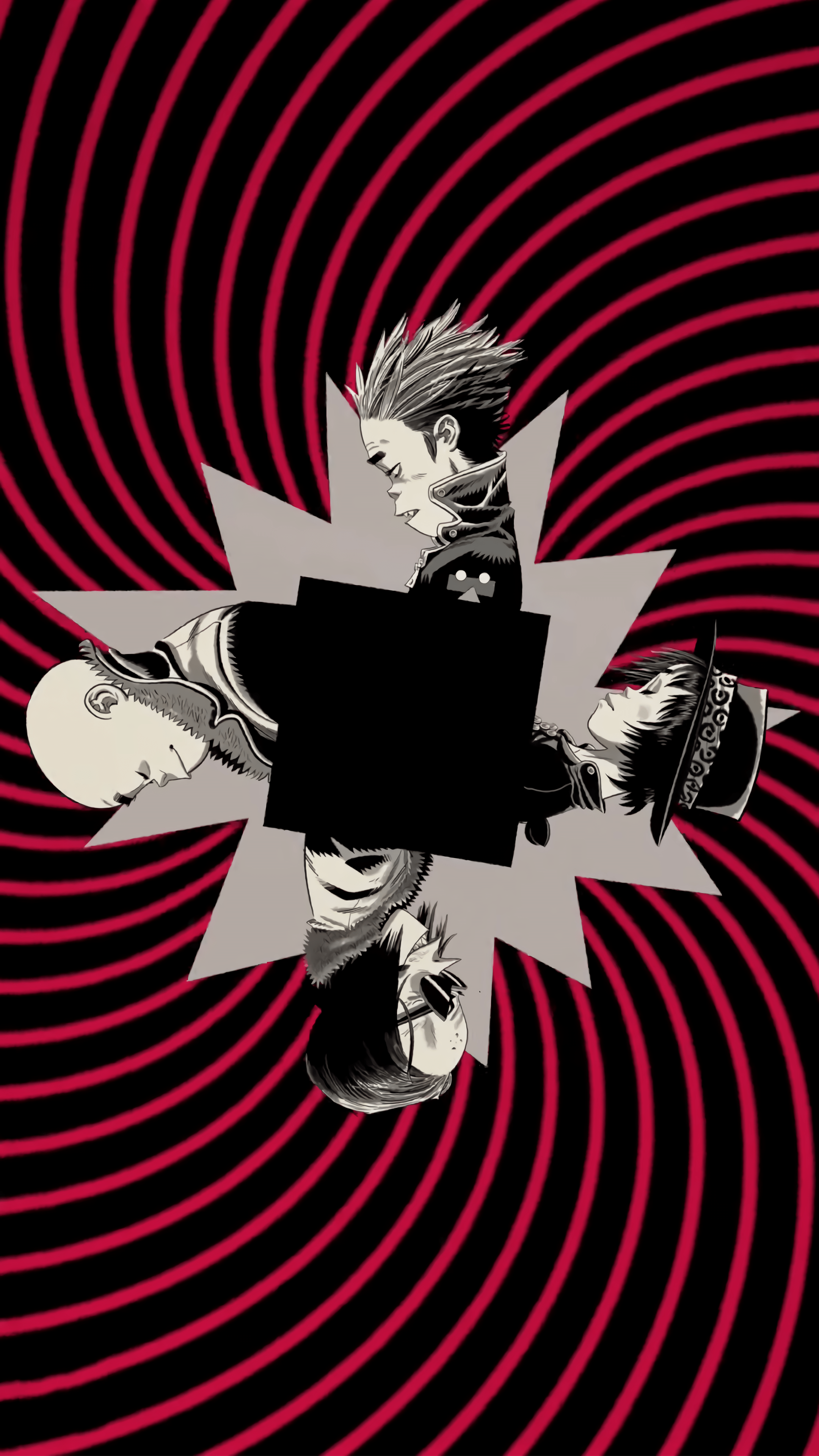 2160x3840 Gorillaz Visualizer