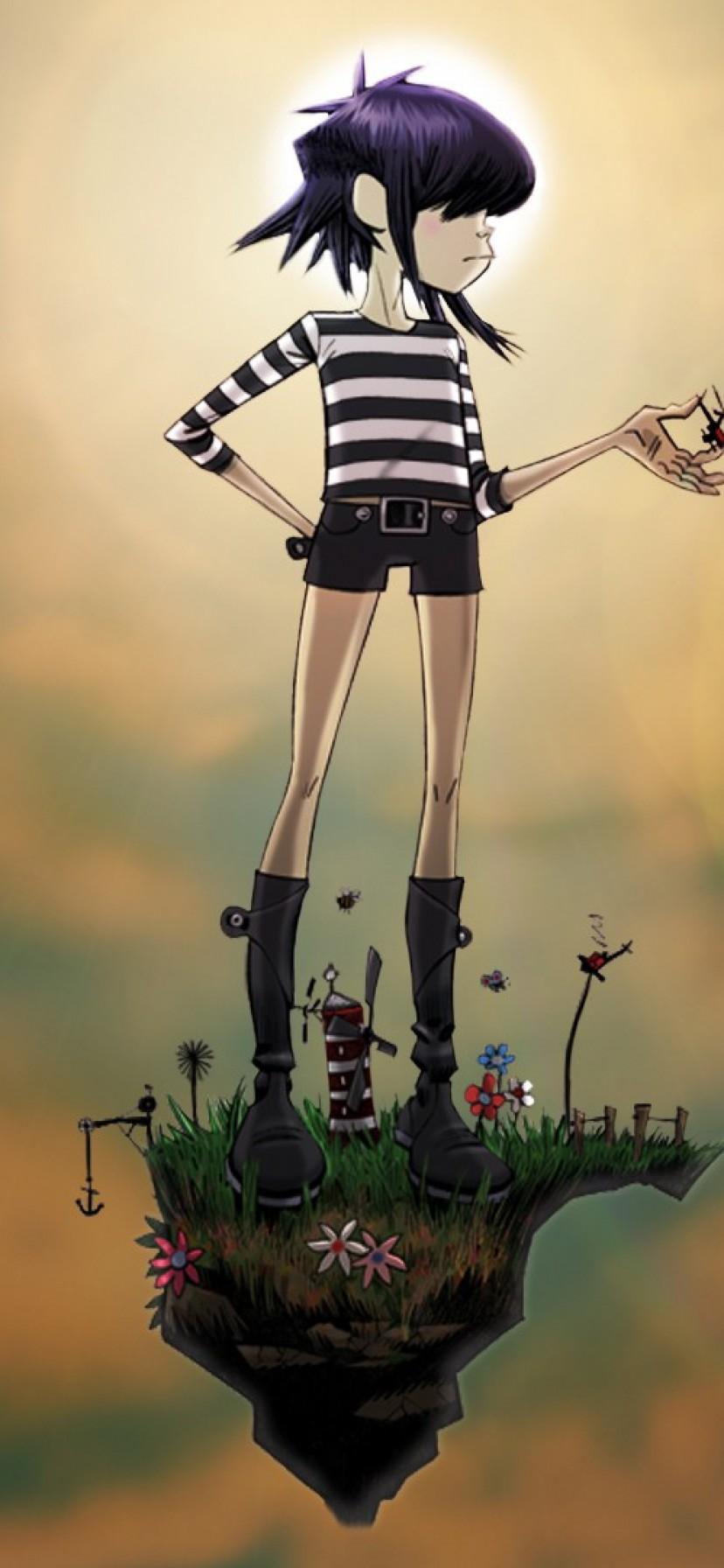 828x1792 The Best 9 Gorillaz 2D And Noodle Wallpaper