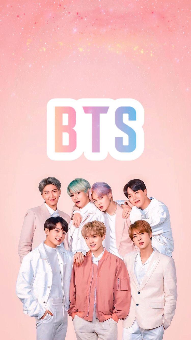 750x1335 Pink Phone Wallpaper Bts