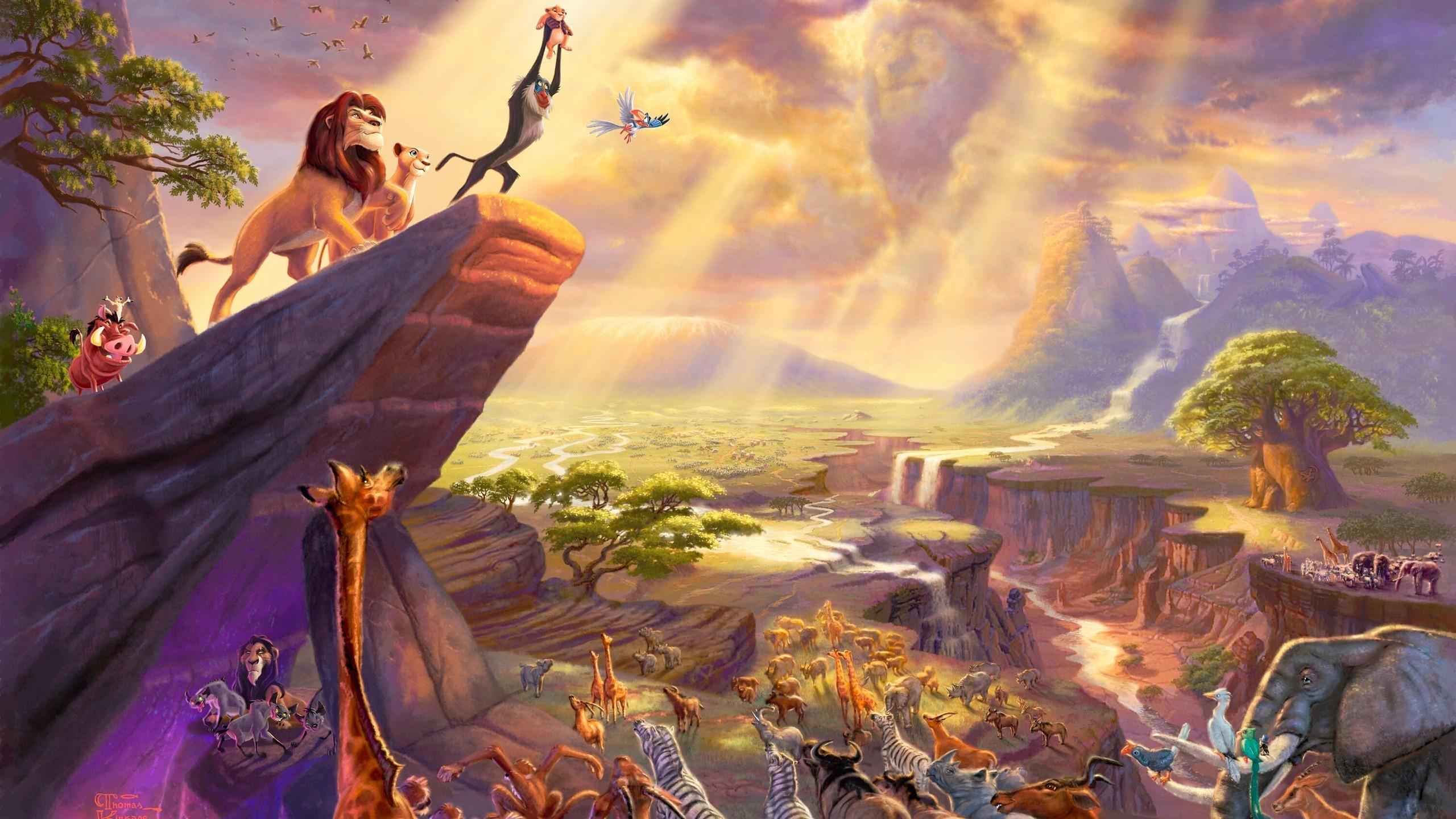 2560x1440 #Timon, #Disney, #Zazu, #Rafiki, #Pumba, #The Lion King, wallpaper. Mocah HD Wallpaper