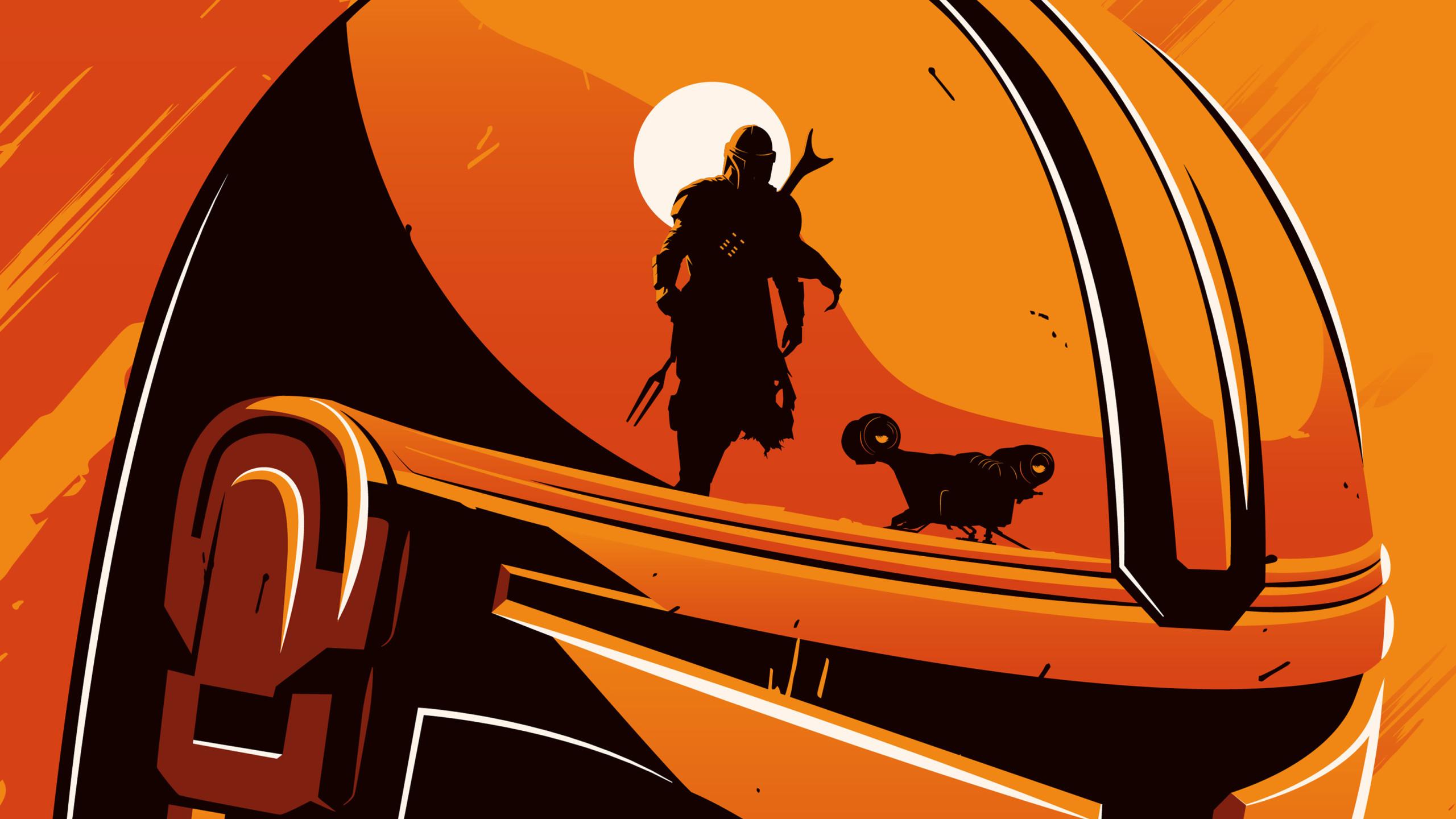 2560x1440 Disney The Mandalorian 1440P Resolution Wallpaper, HD TV Series 4K Wallpaper, Image, Photo and Background