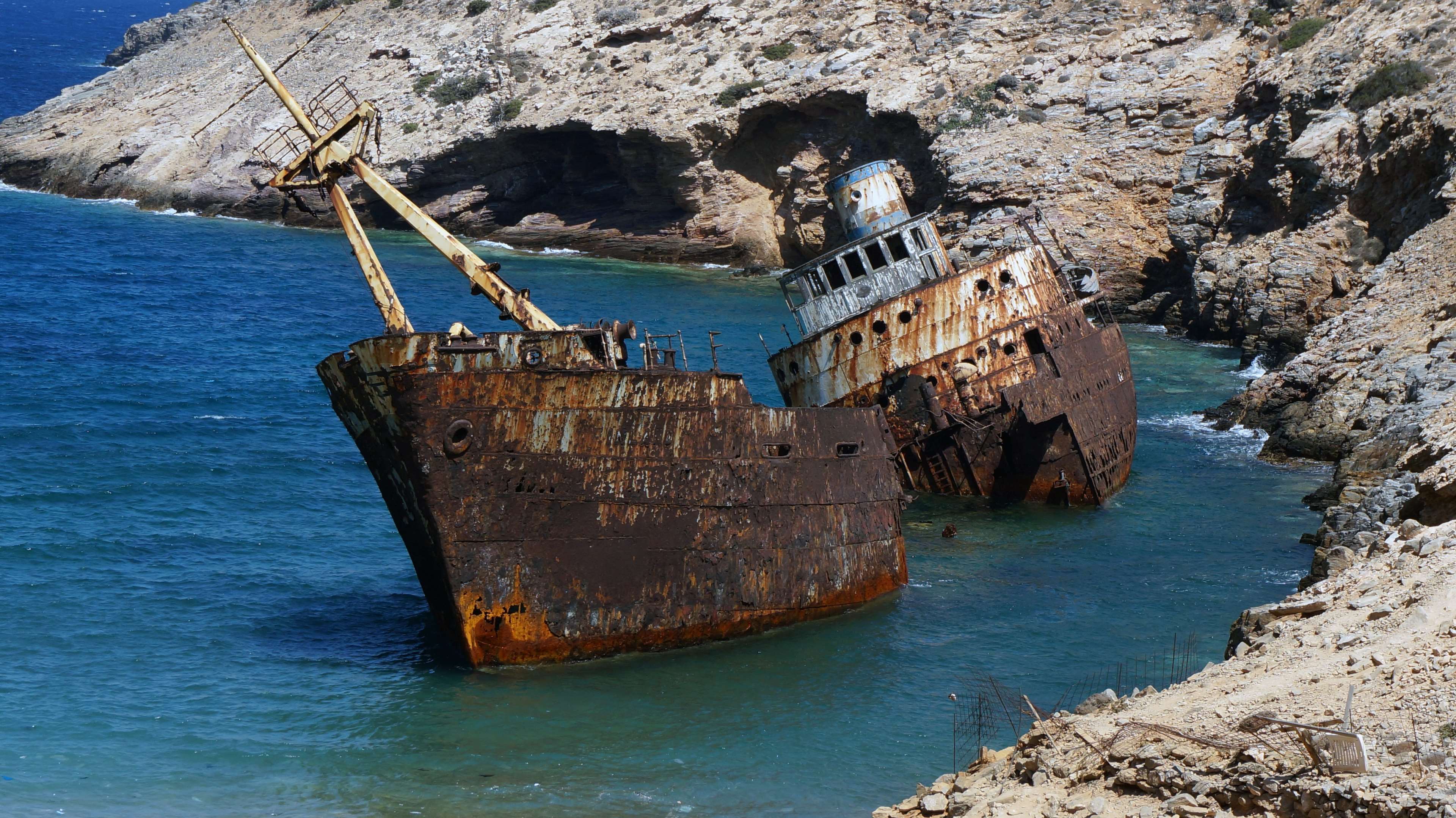 3840x2158 sunken ship HD wallpaper, Background