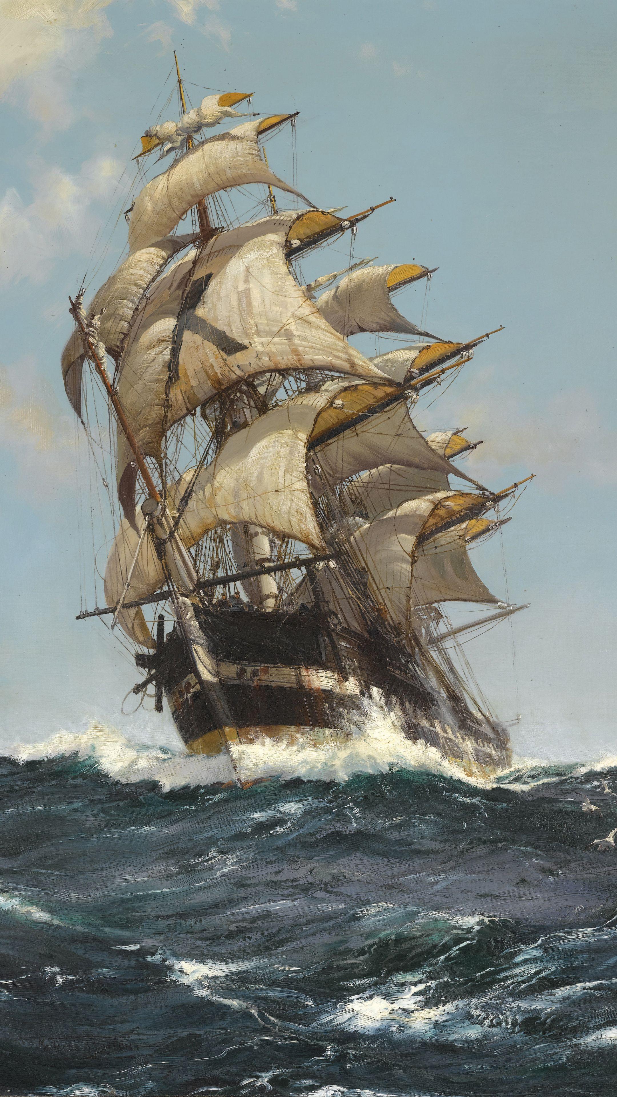 2160x3840 Sailing Ships Wallpaper