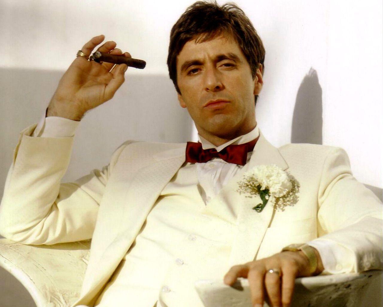 1280x1024 QuotThe world is yoursquot Tony Montana Scarface 1983 Great stuff