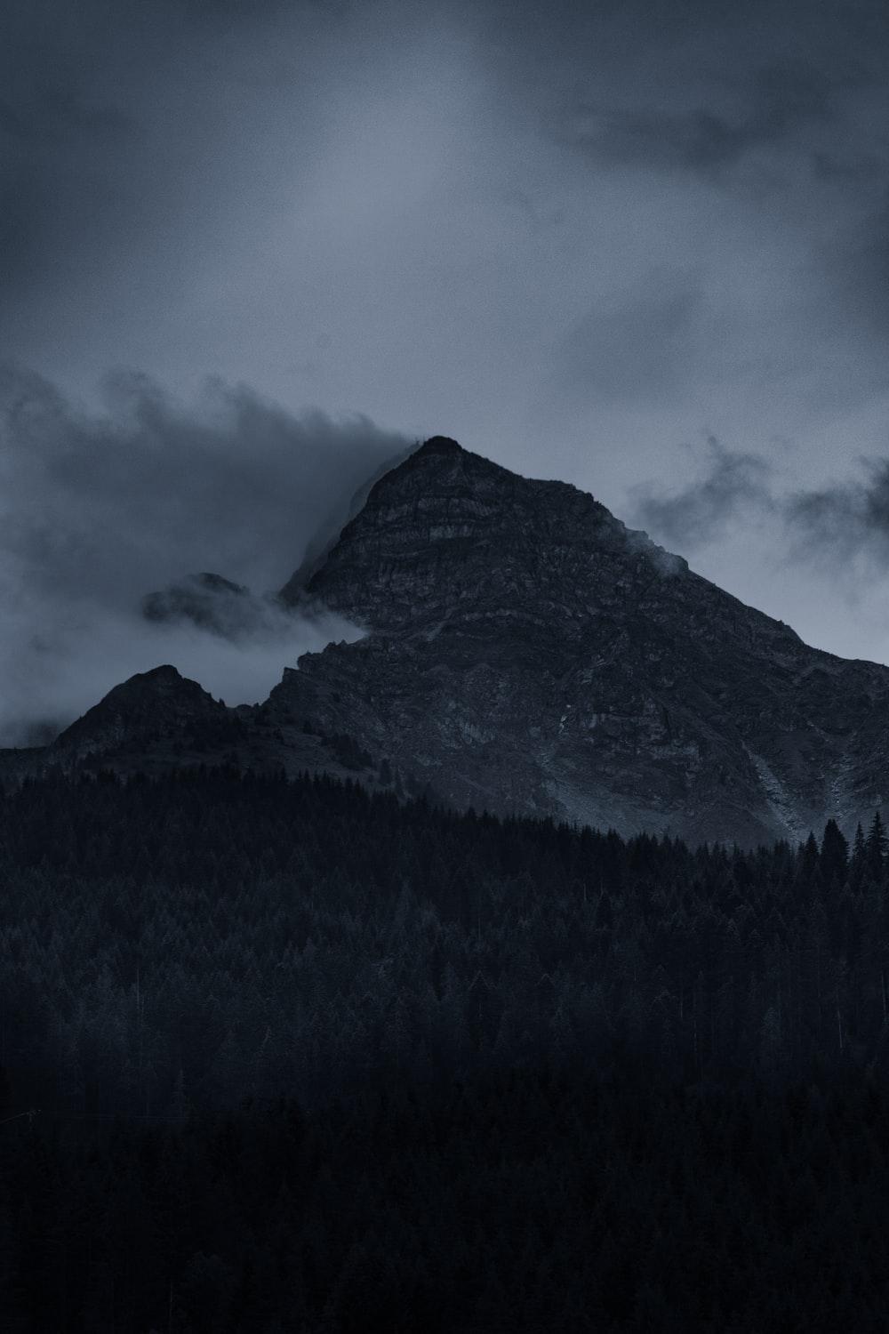 Dark Mountains Wallpapers Top Free Dark Mountains Backgrounds