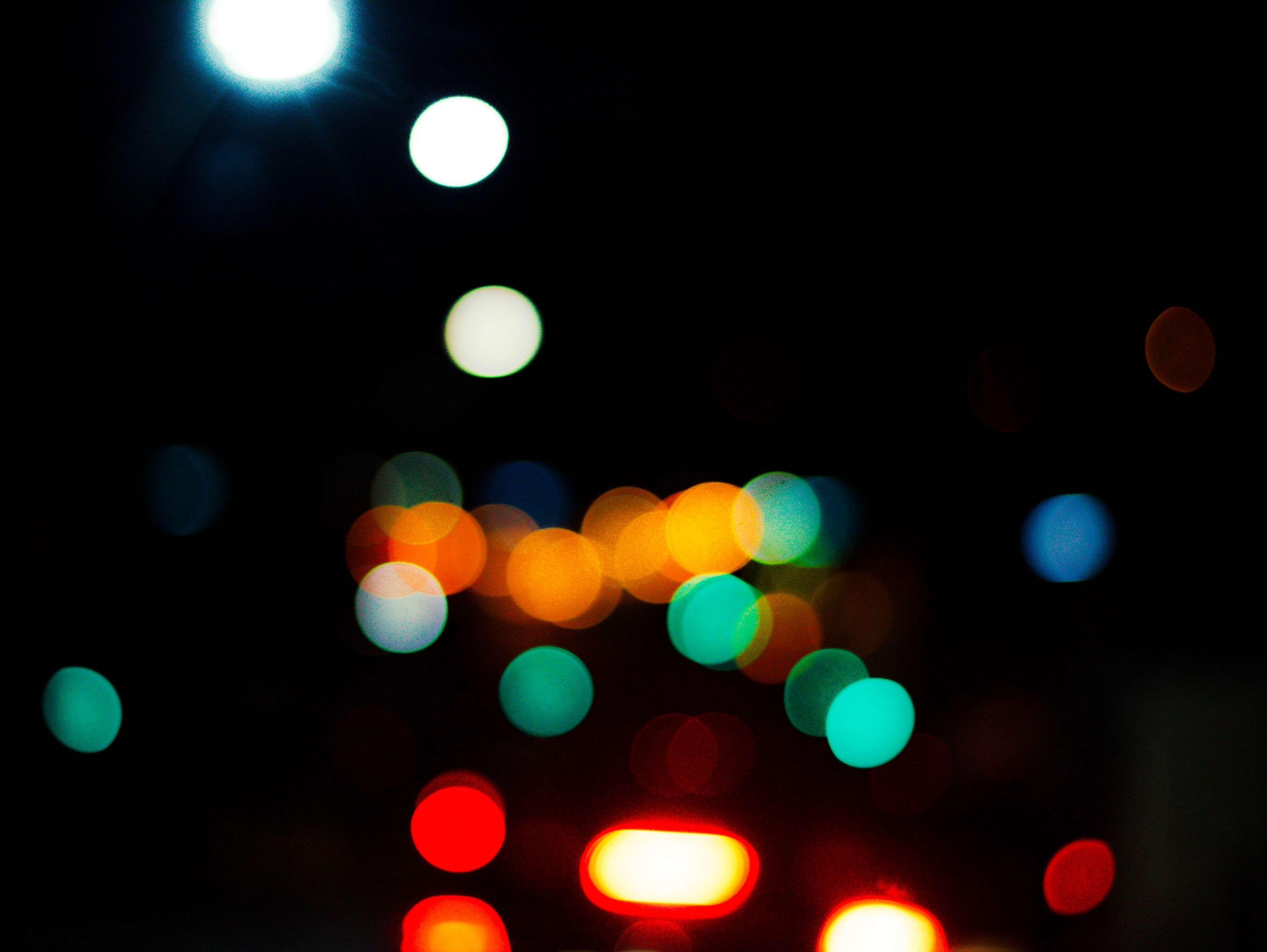 3840x2886 blur #blurry #bokeh #dark #lights. Bokeh lights, Bokeh, Lights